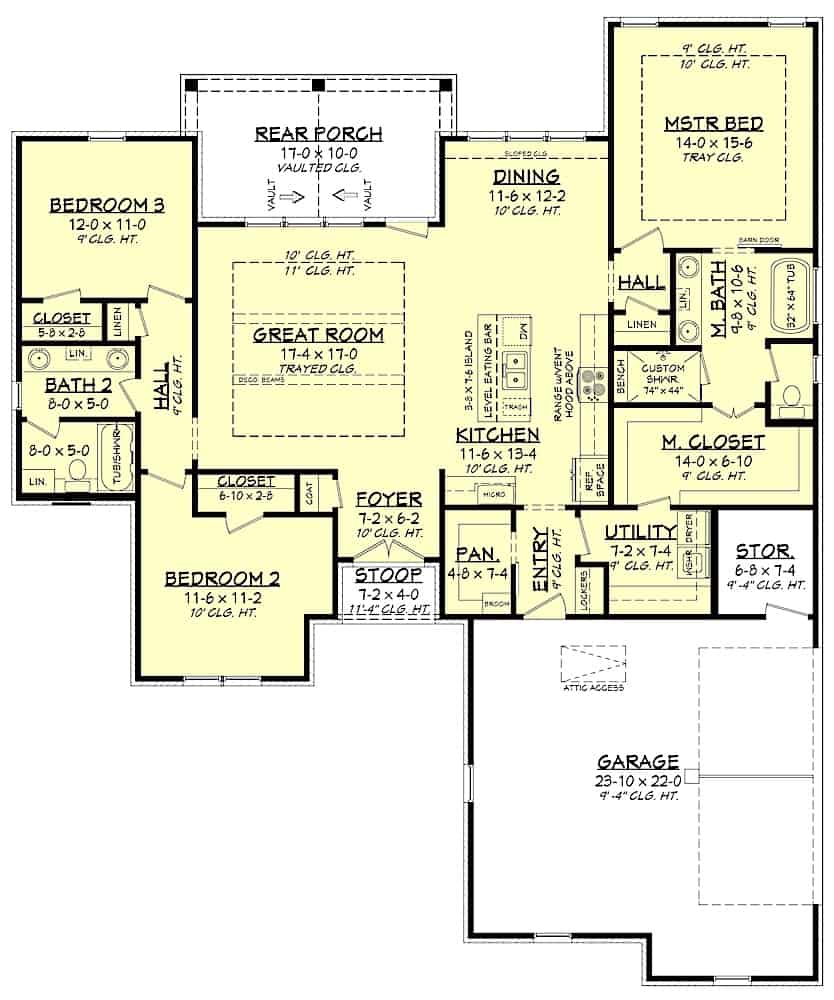 Floor Plan Main Level
