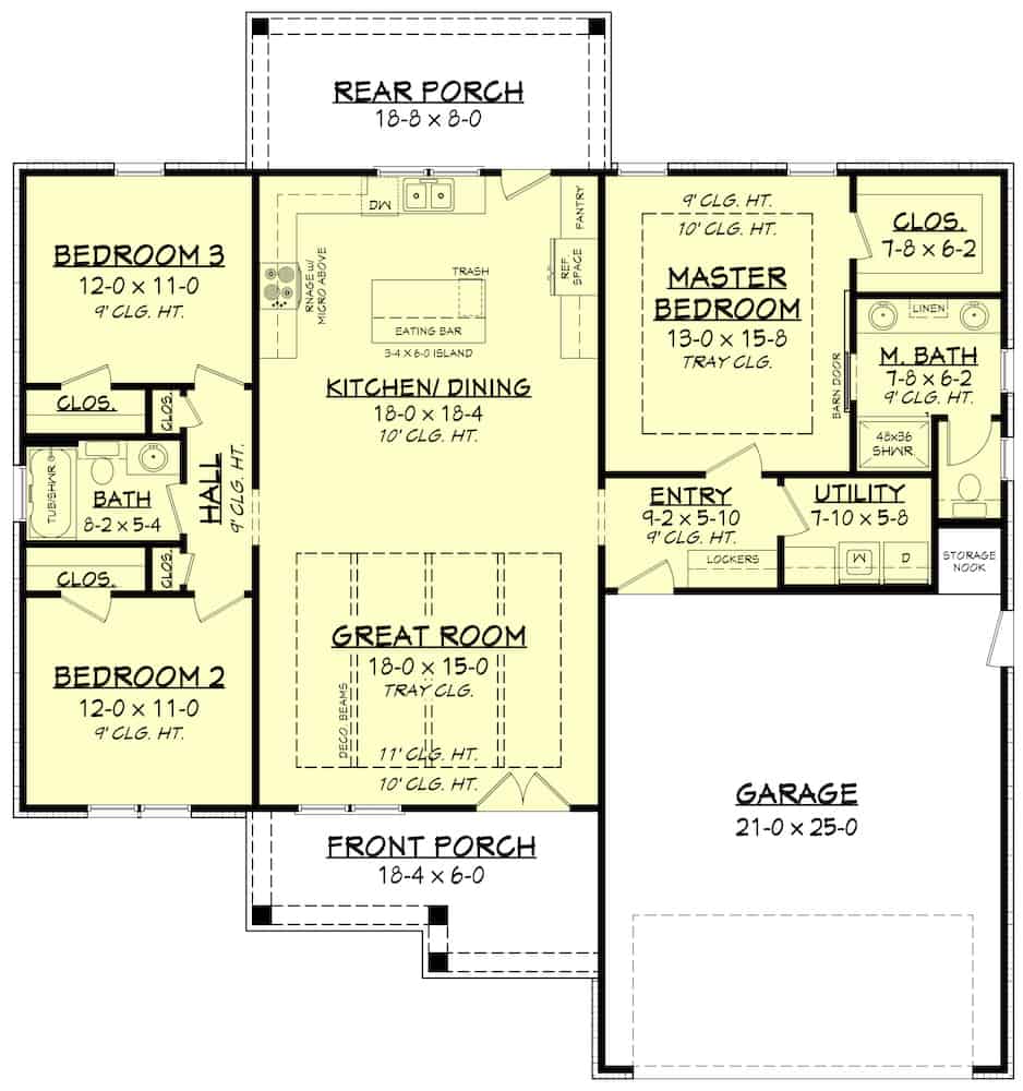 Floor Plan Main Level