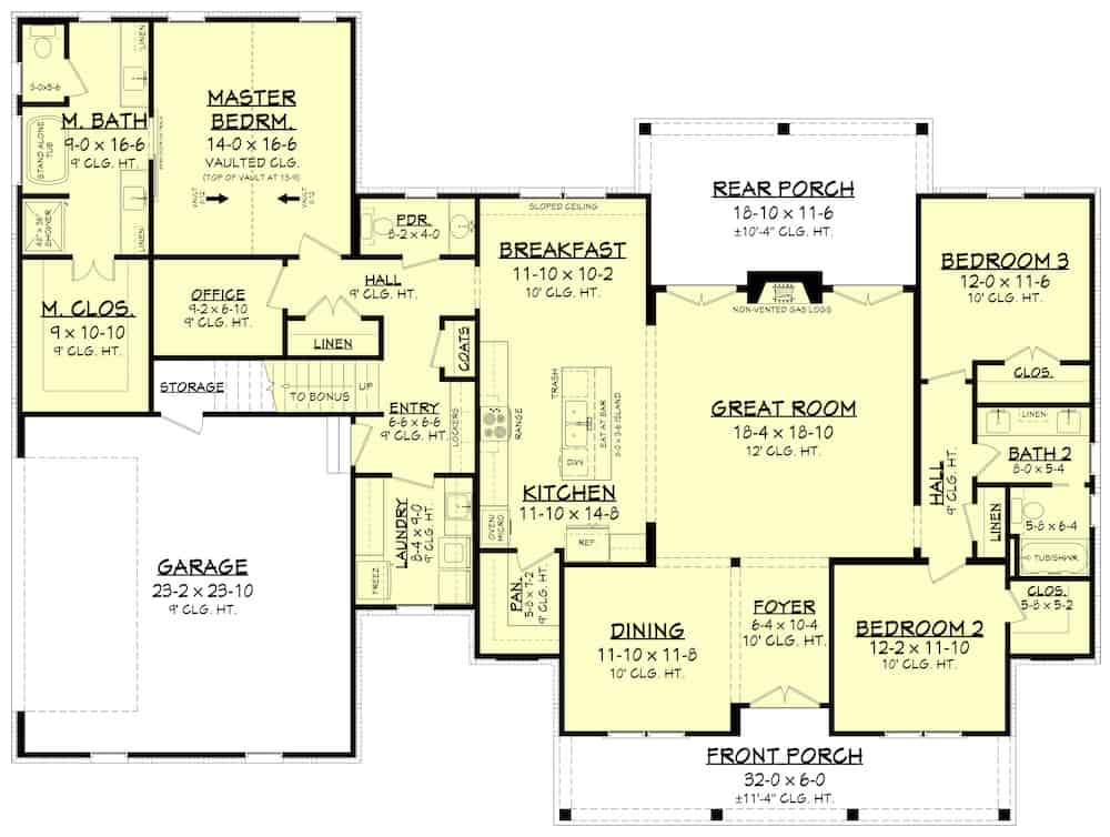 Floor Plan Main Level