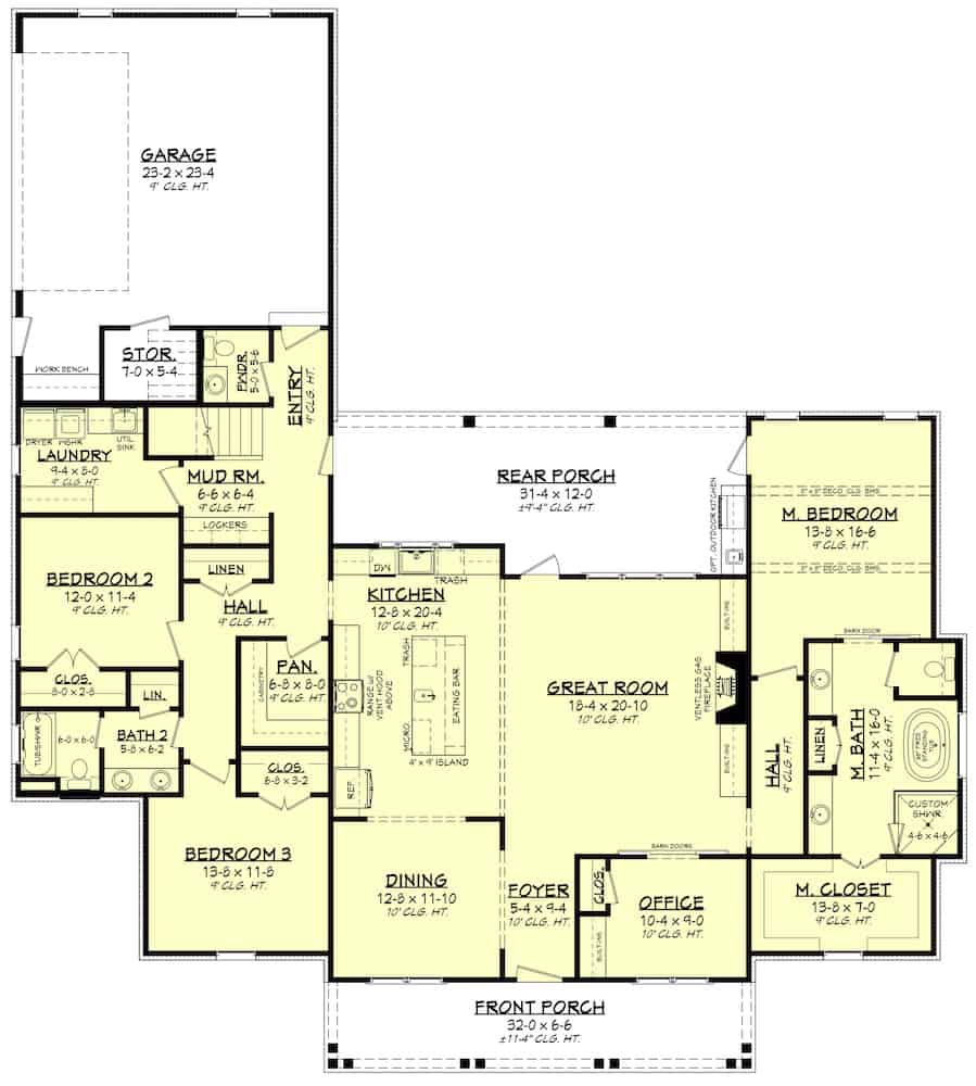Floor Plan Main Level