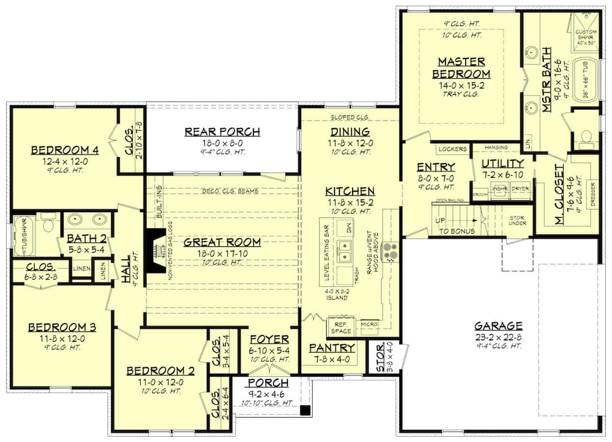 Floor Plan Main Level