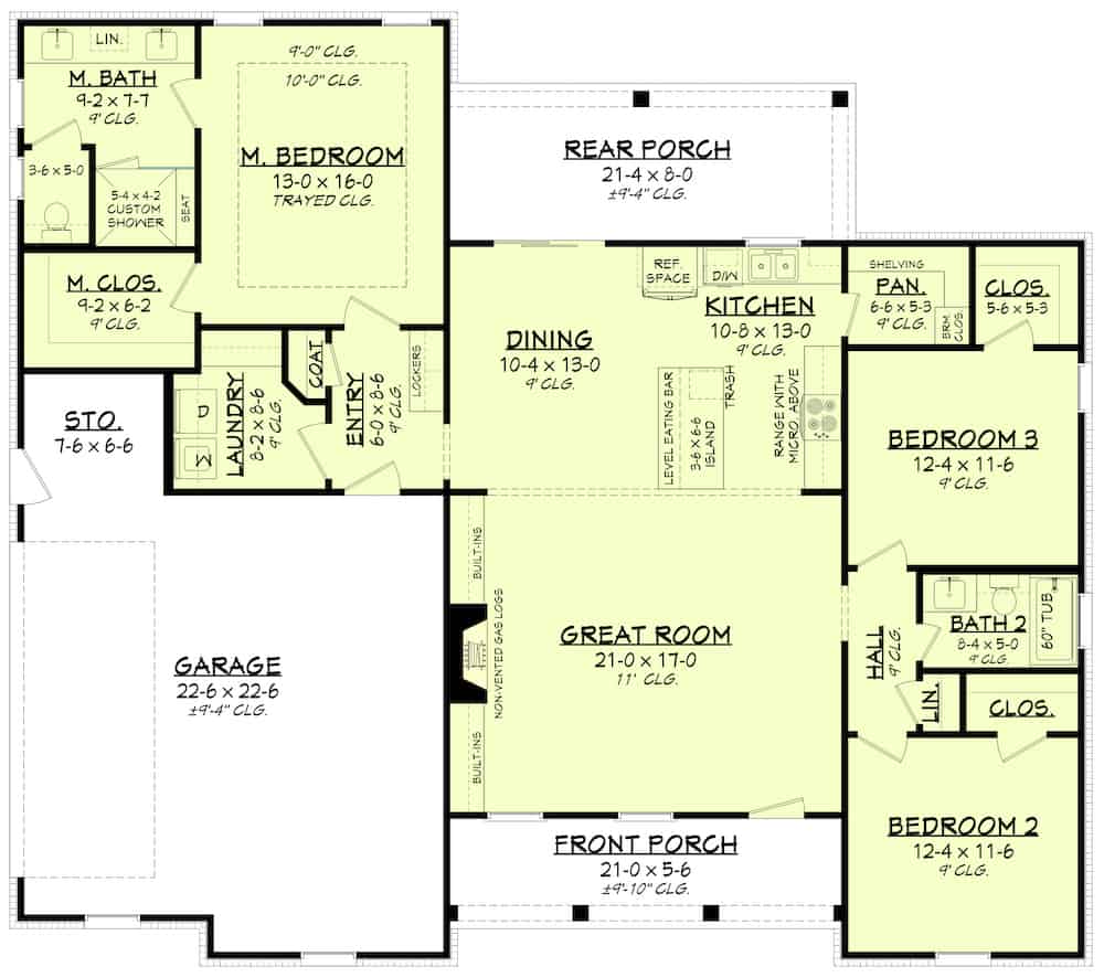 Floor Plan Main Level