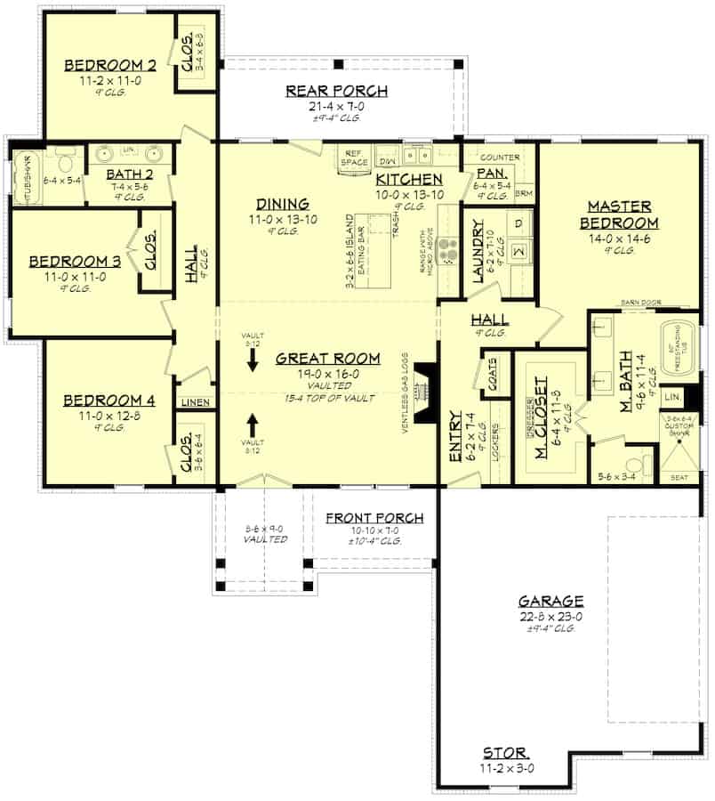 Floor Plan Main Level