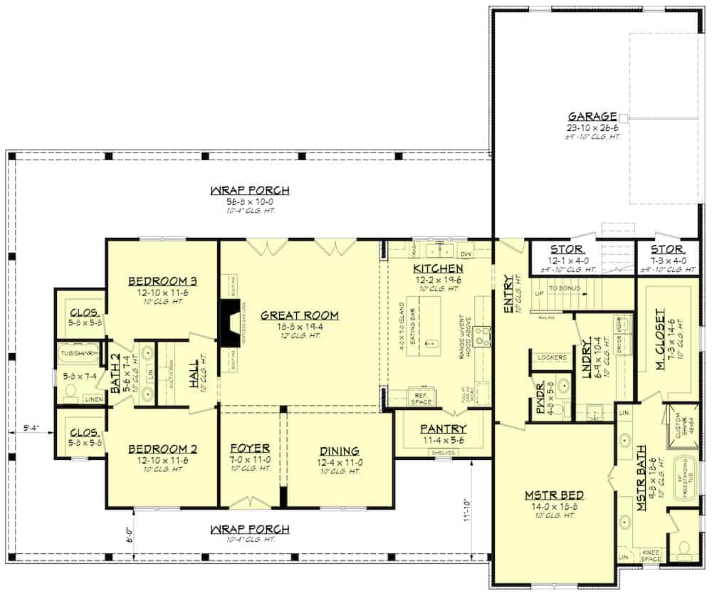 Floor Plan Main Level