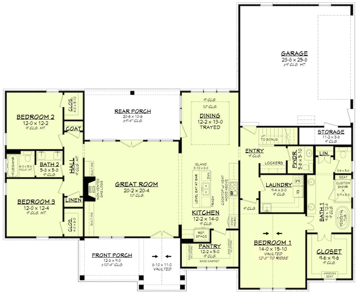 Floor Plan Main Level