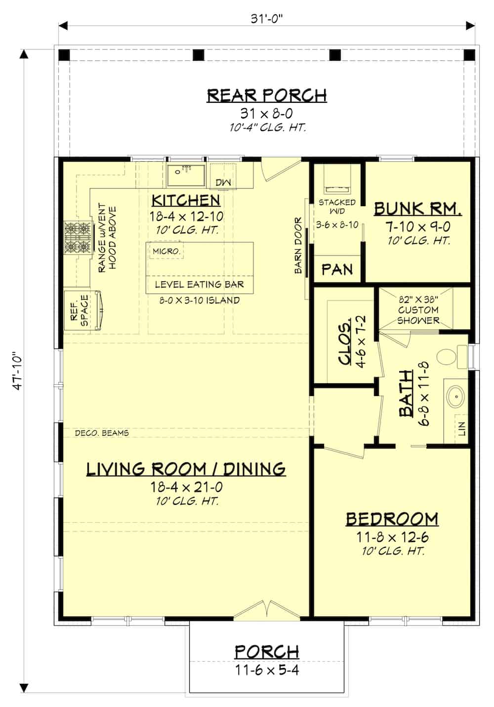 Floor Plan Main Level