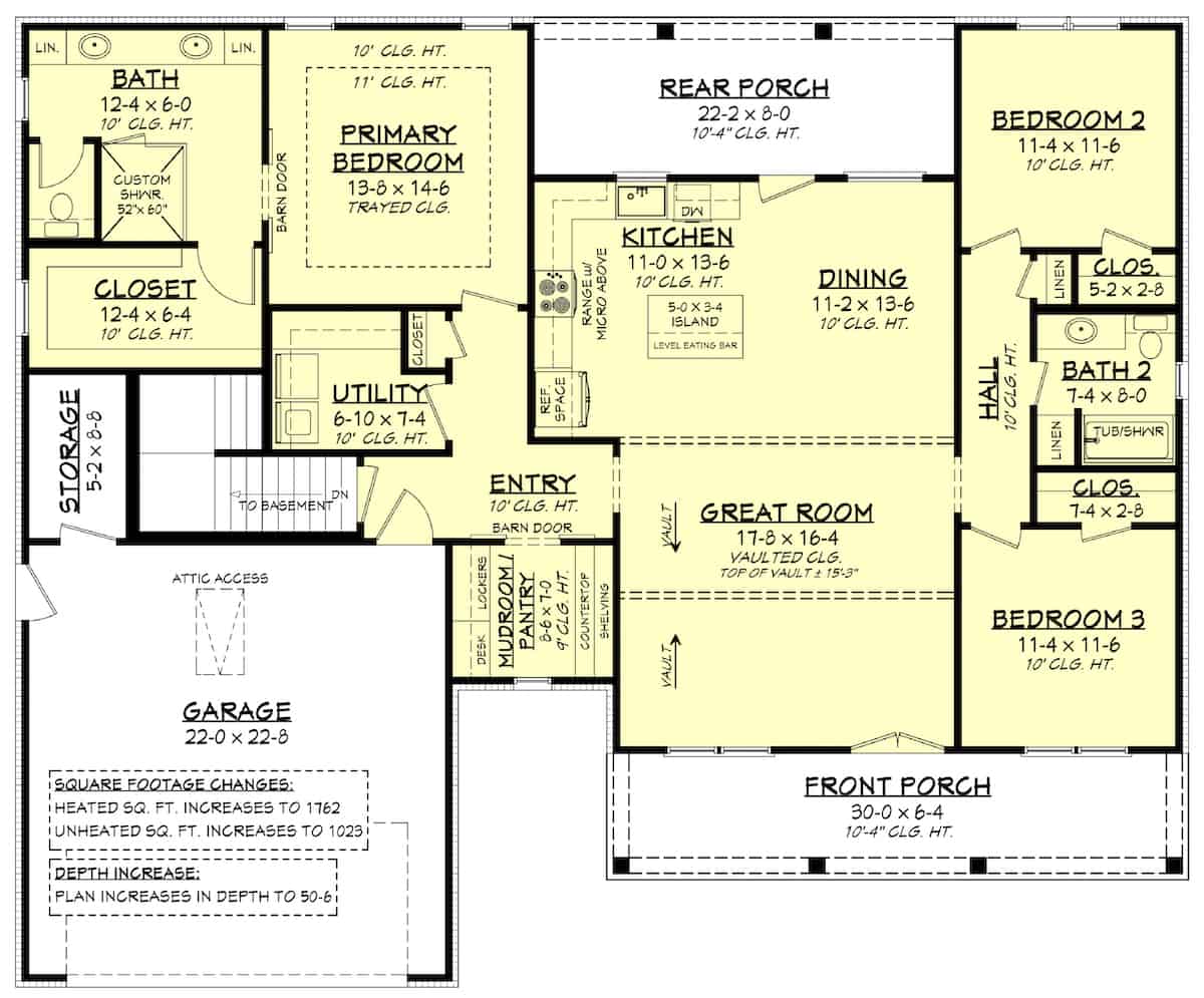 Basement Option Stair Location