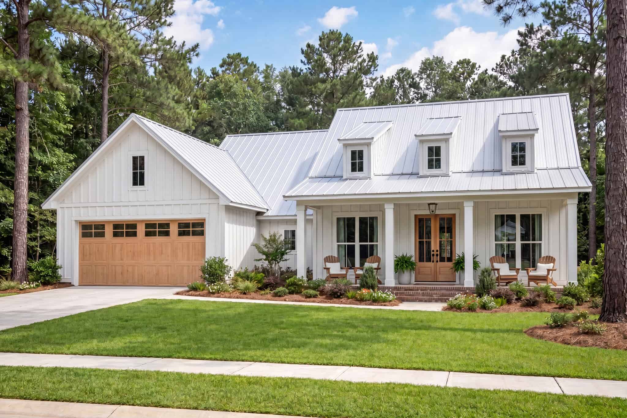3-Bedroom, 1740 Sq Ft Farmhouse Home - Plan #142-1252 - Main Exterior