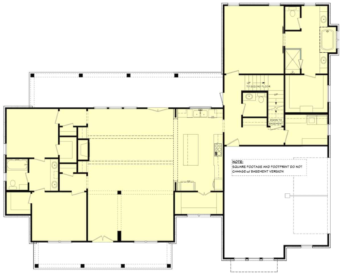 Basement Option Stair Location
