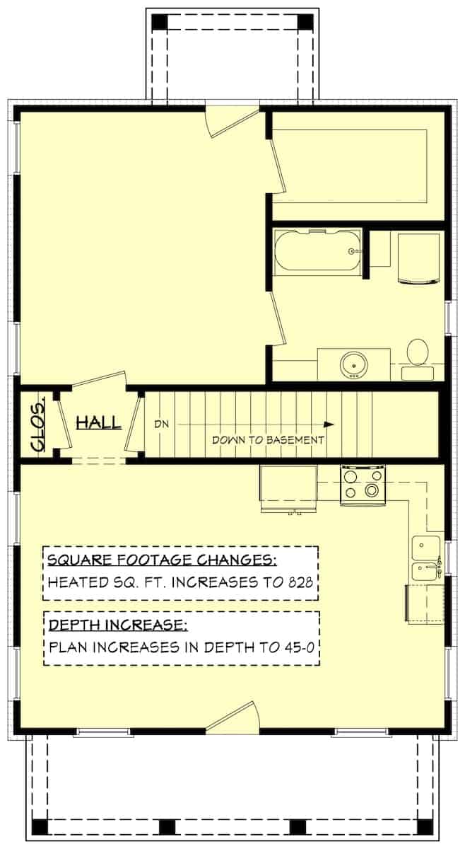 Basement Option Stair Location