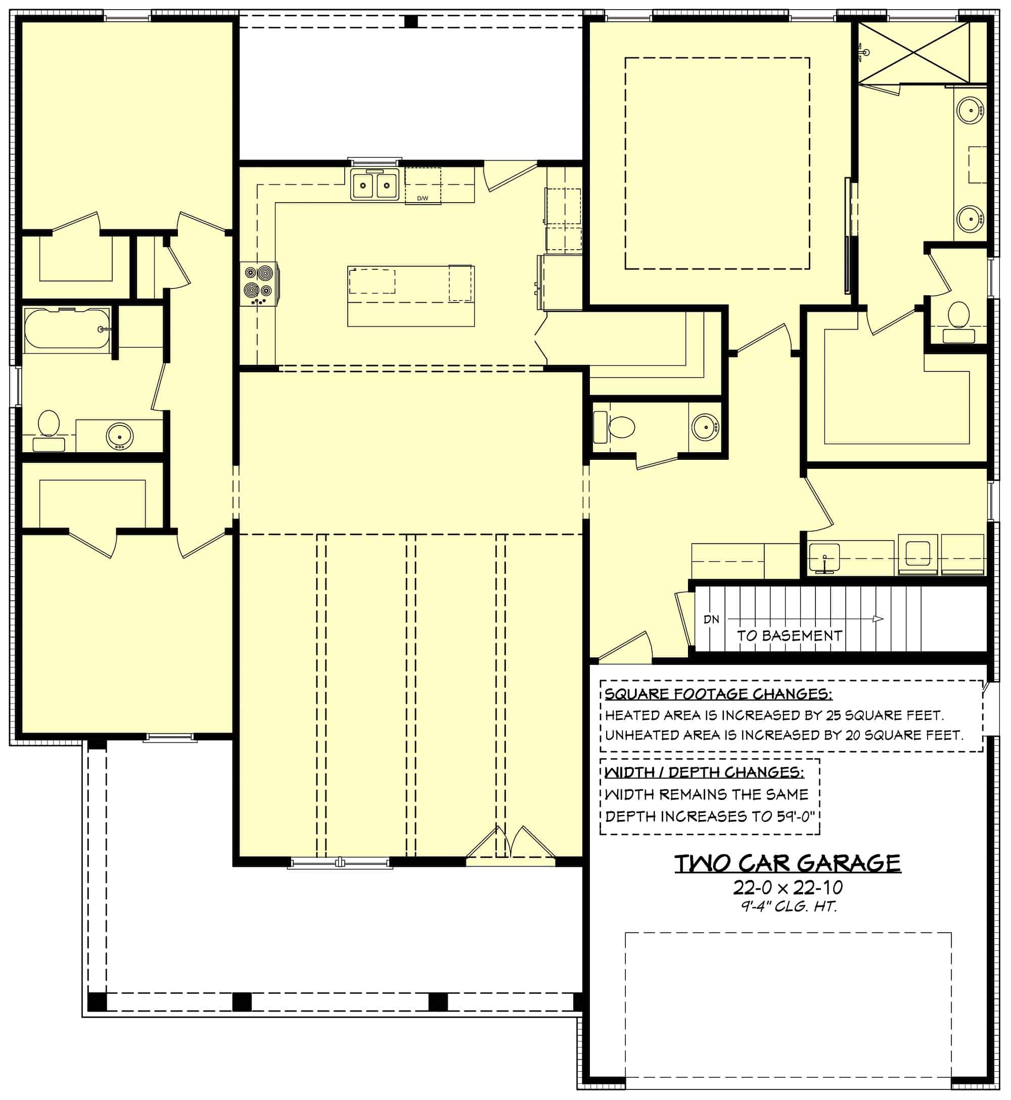 Basement Option Stair Location