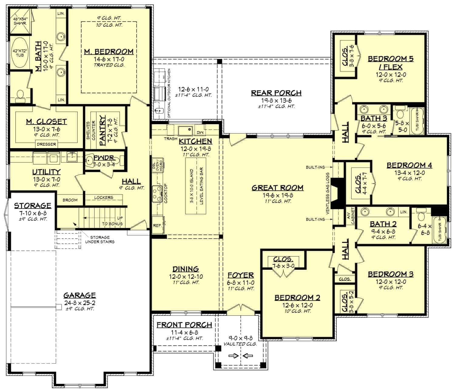 Floor Plan First Story
