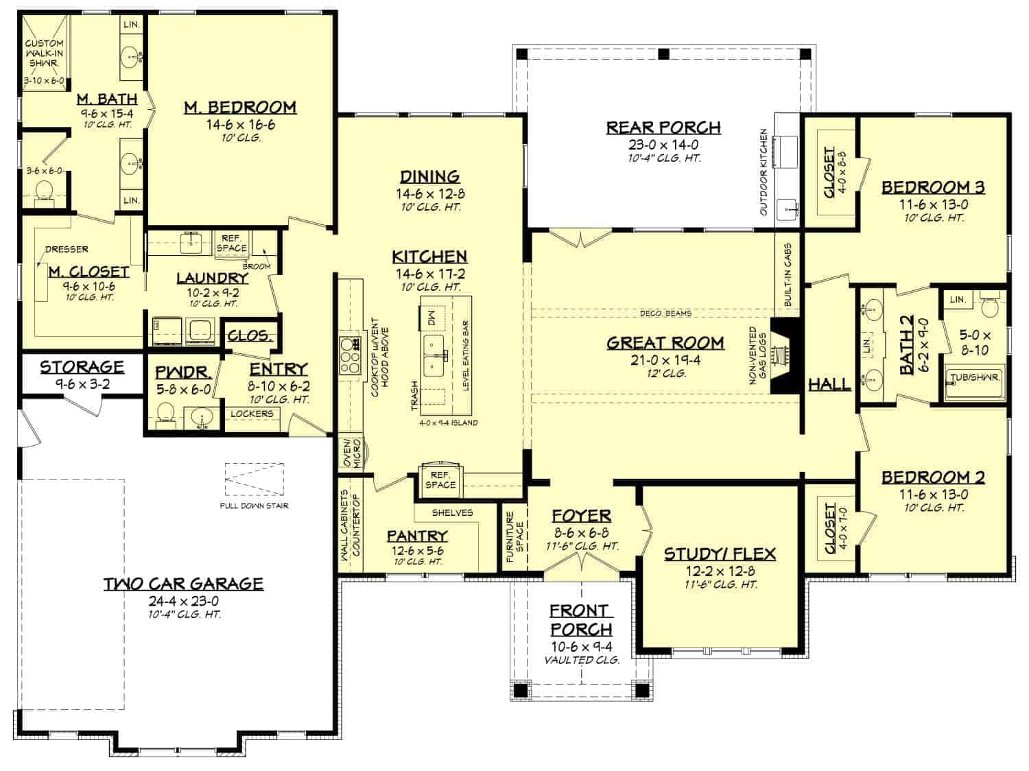Floor Plan First Story