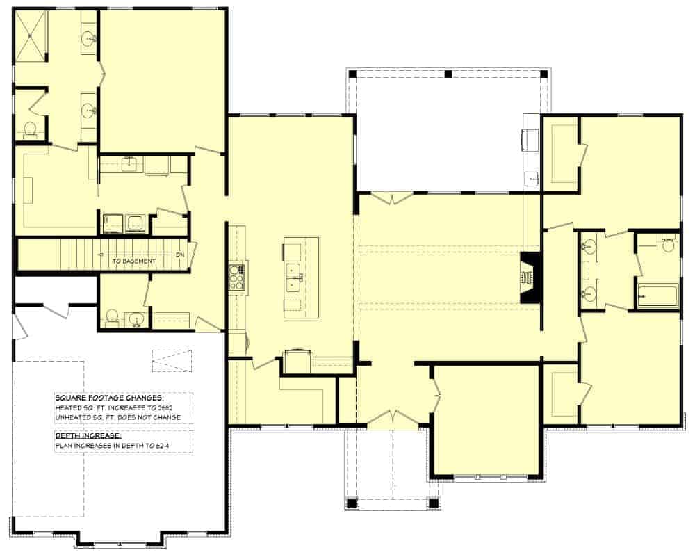 Basement Option Layout