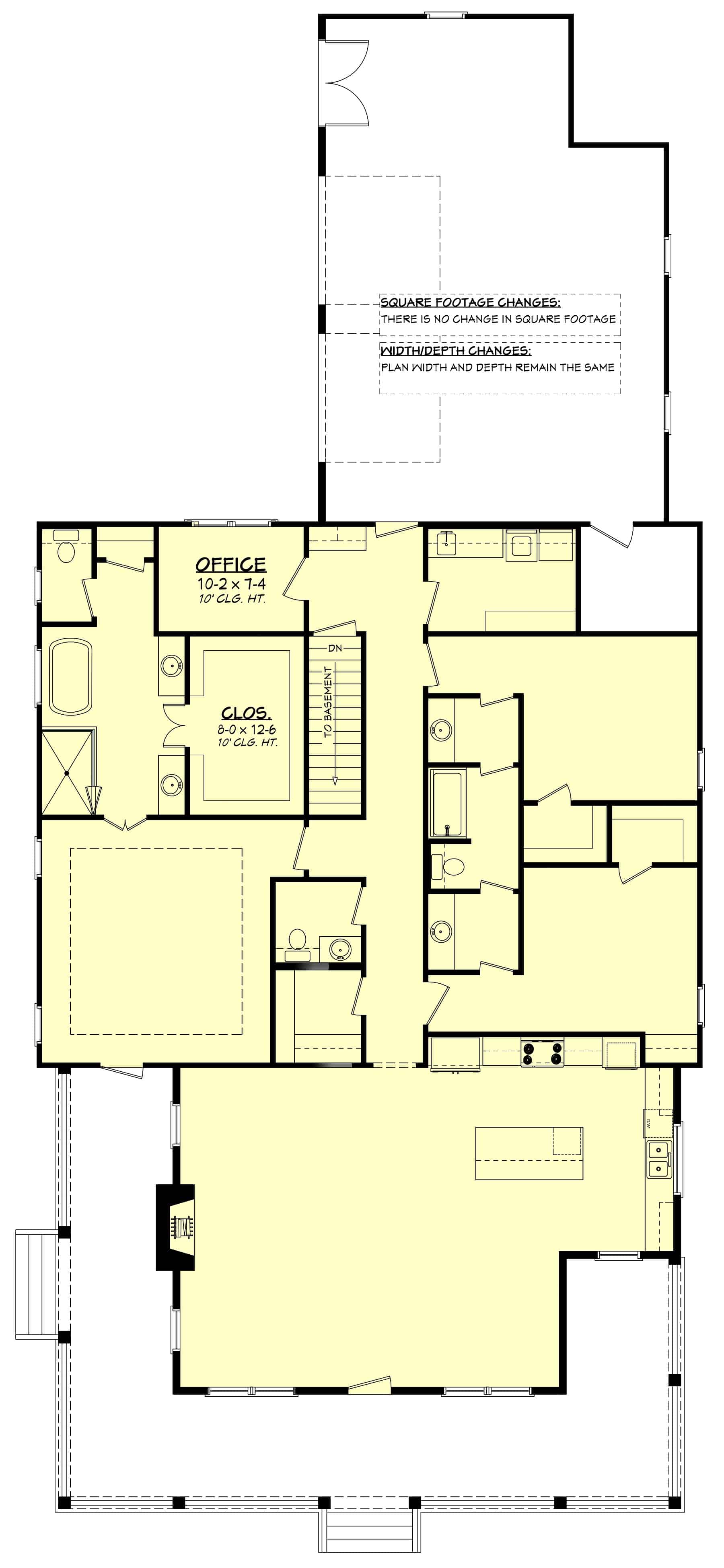 Basement Option Stair Location