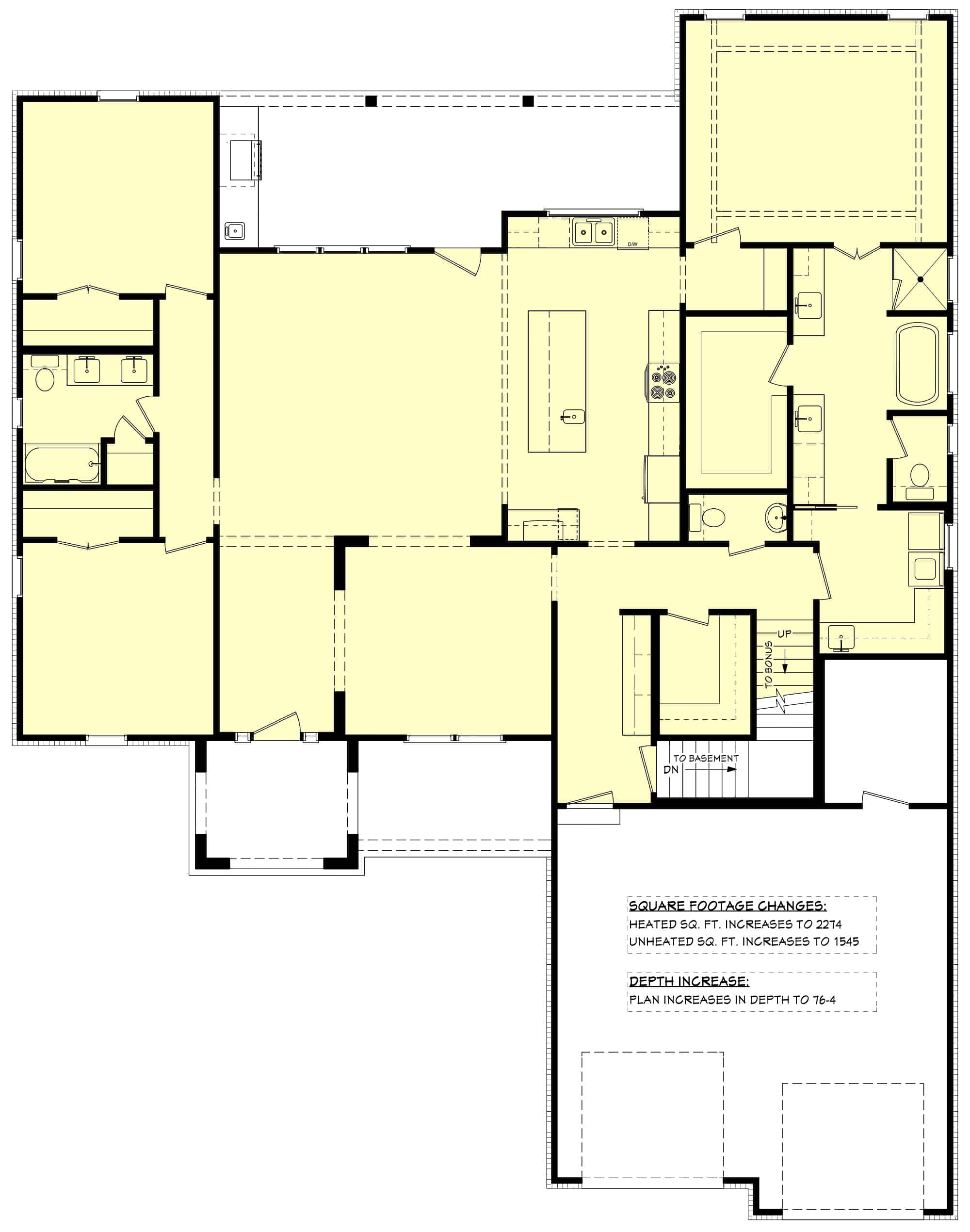 Basement Option Stair Location