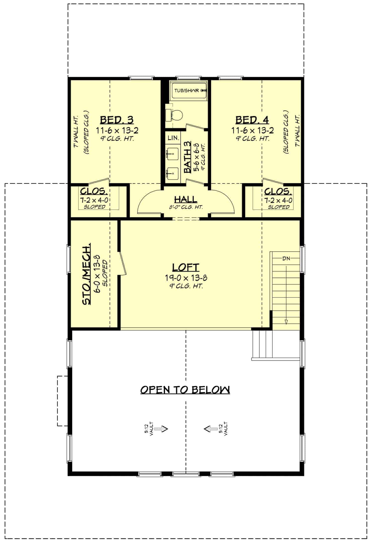Floor Plan Second Story