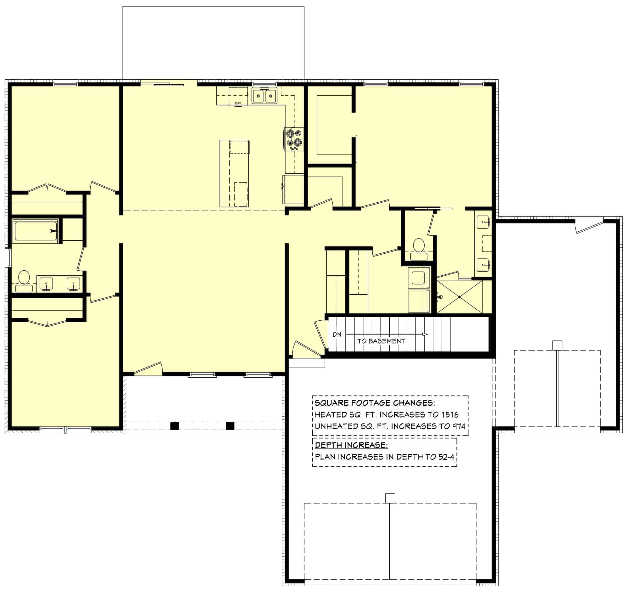 Basement Option Stair Location