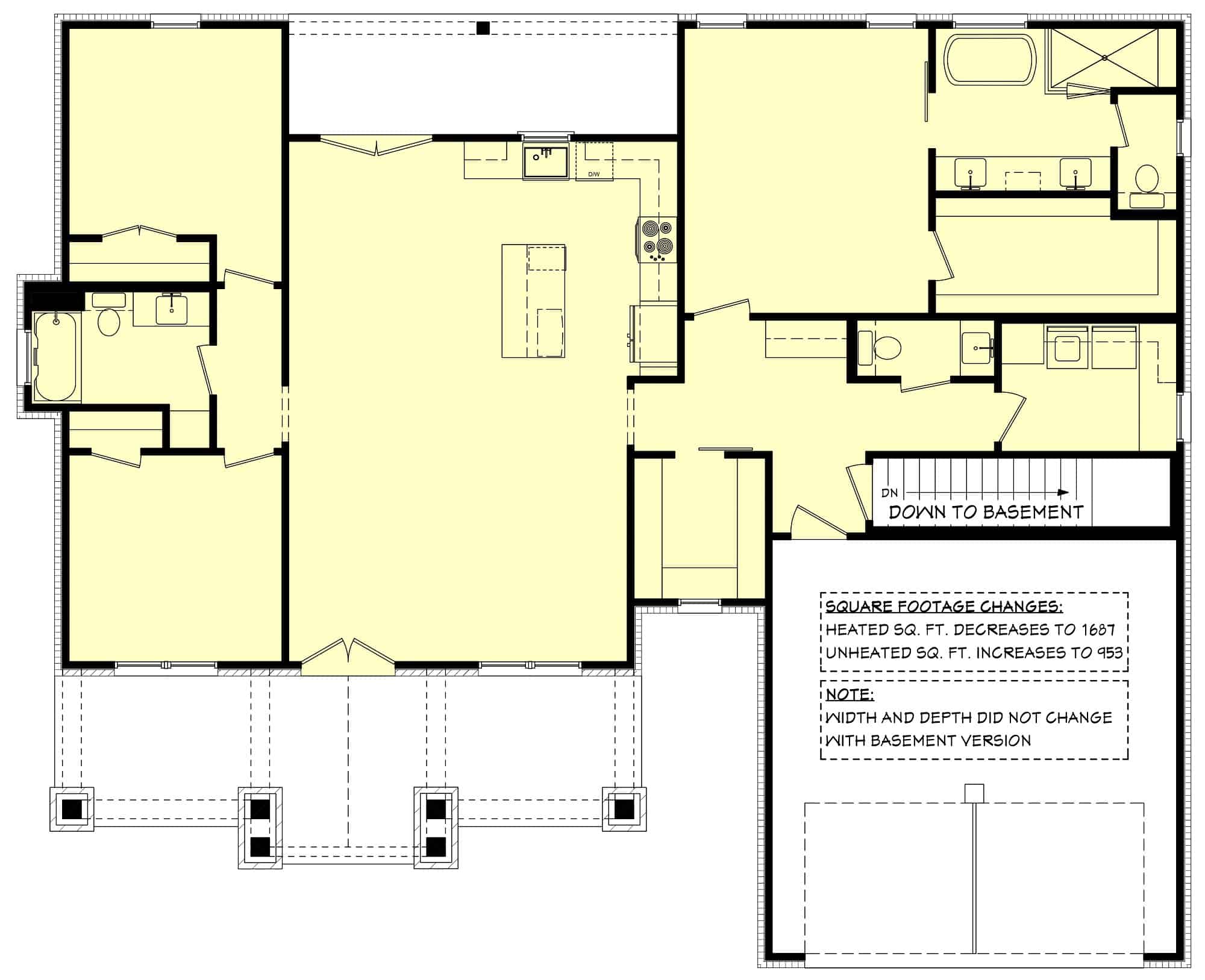 Basement Option Stair Location