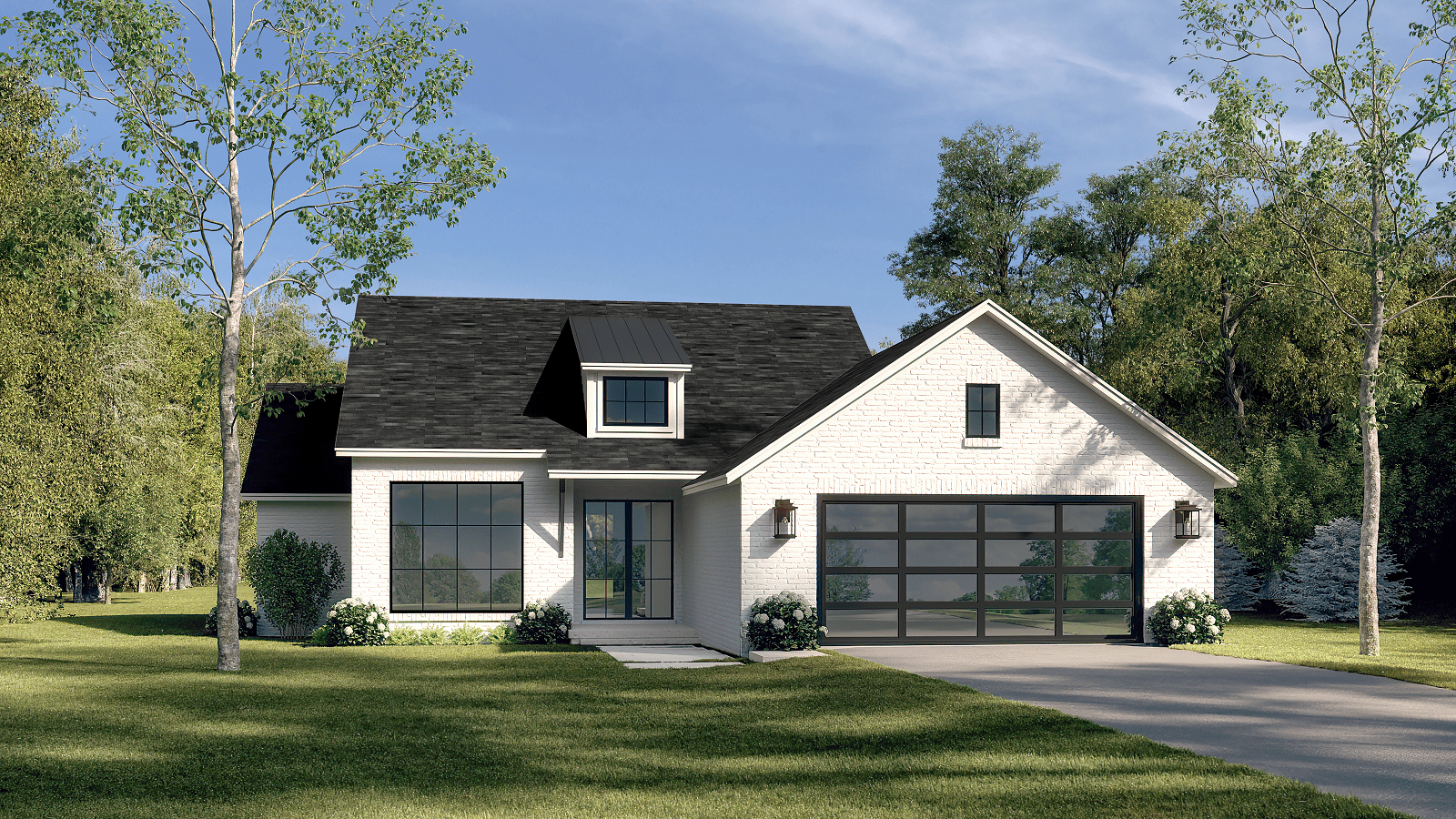 3-Bedroom, 1775 Sq Ft Ranch Home Plan - 142-1435 - Main Exterior