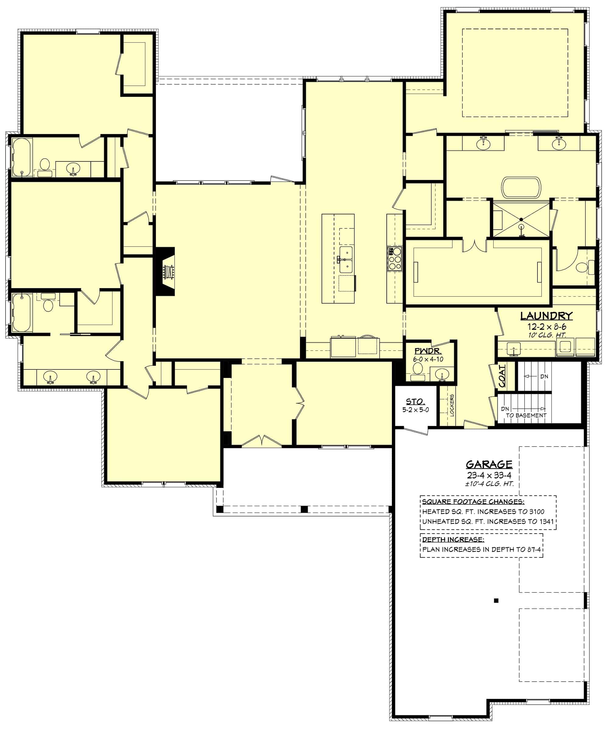 Basement Option Stair Location