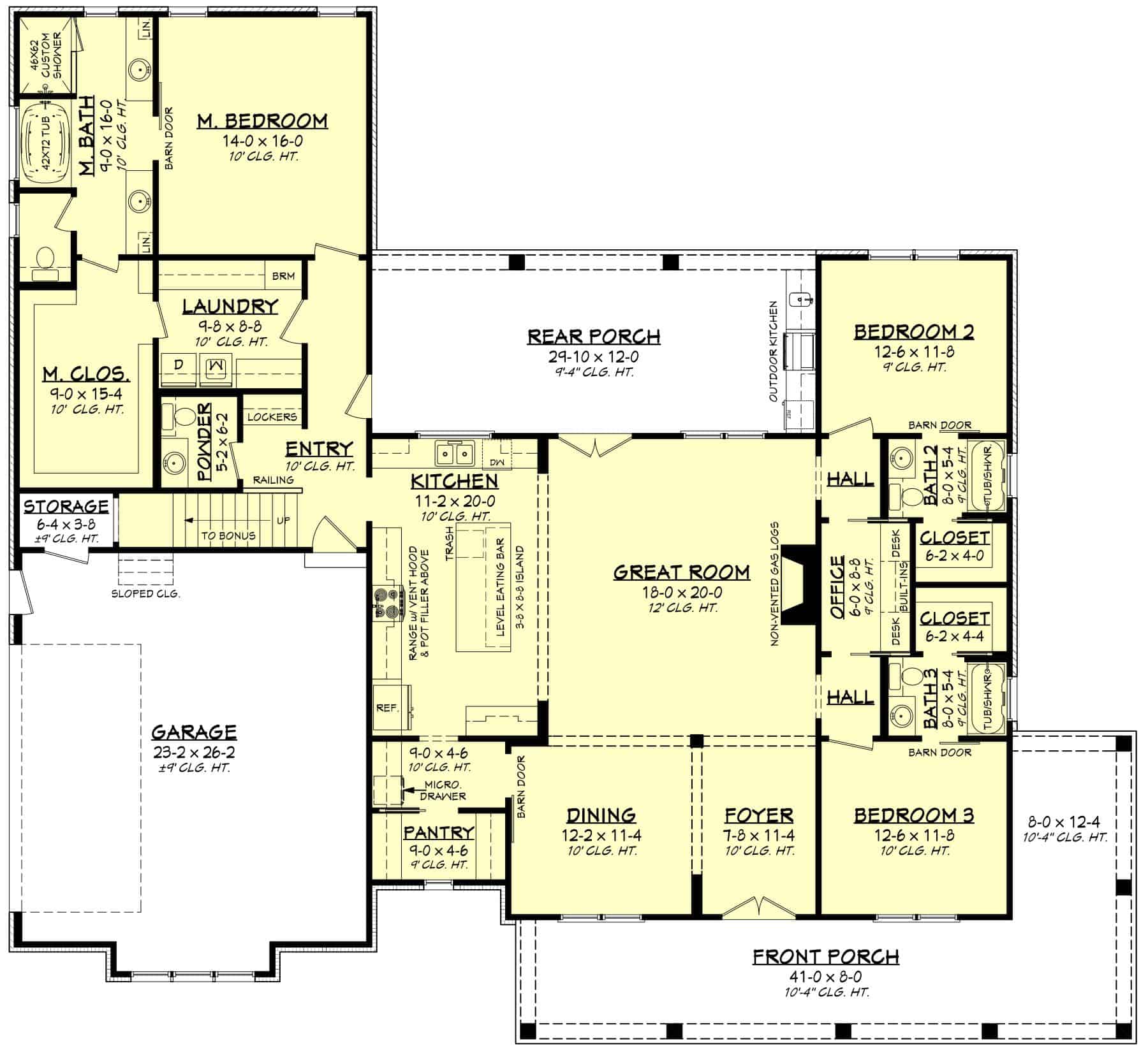 Floor Plan First Story