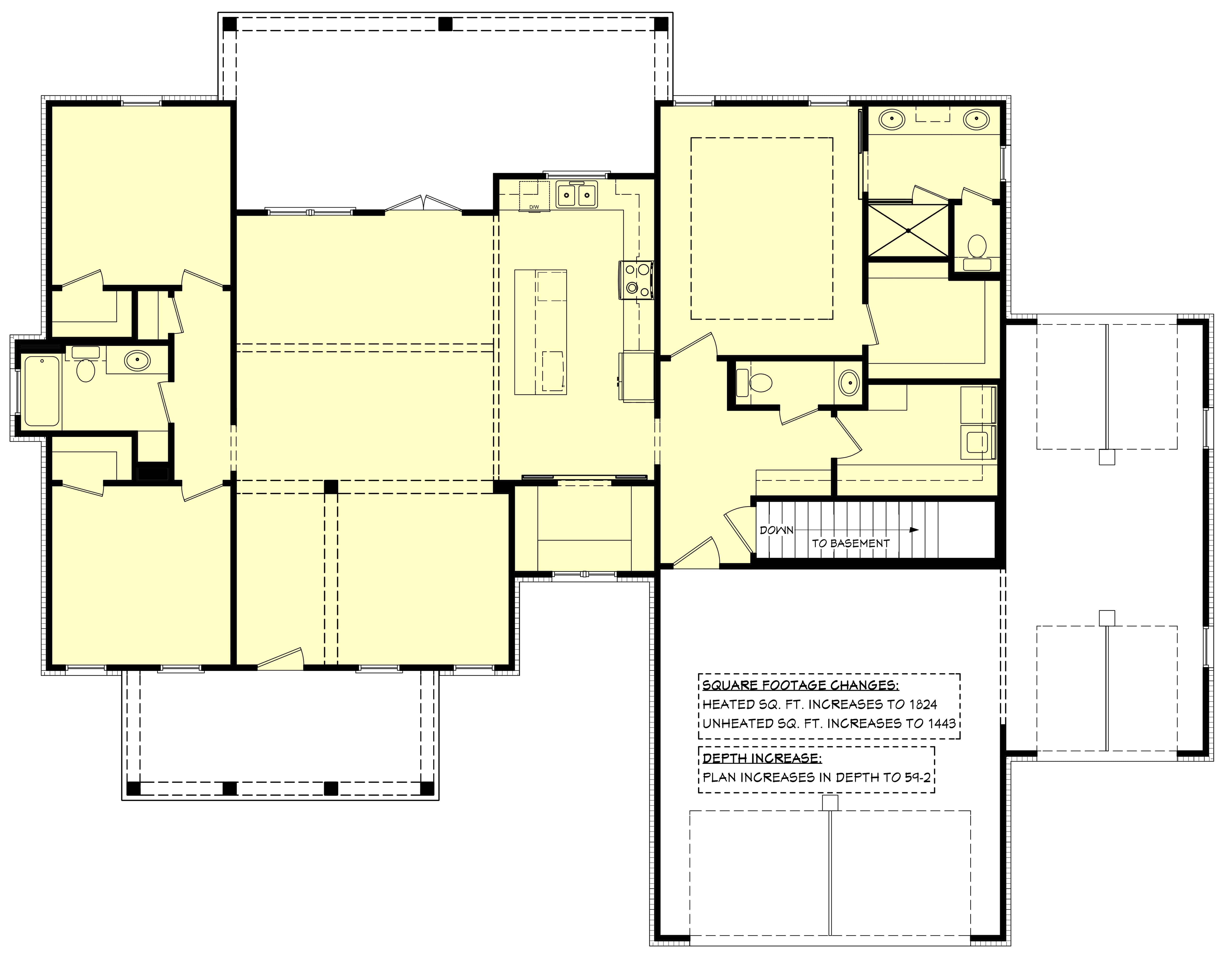 Basement Option Stair Location