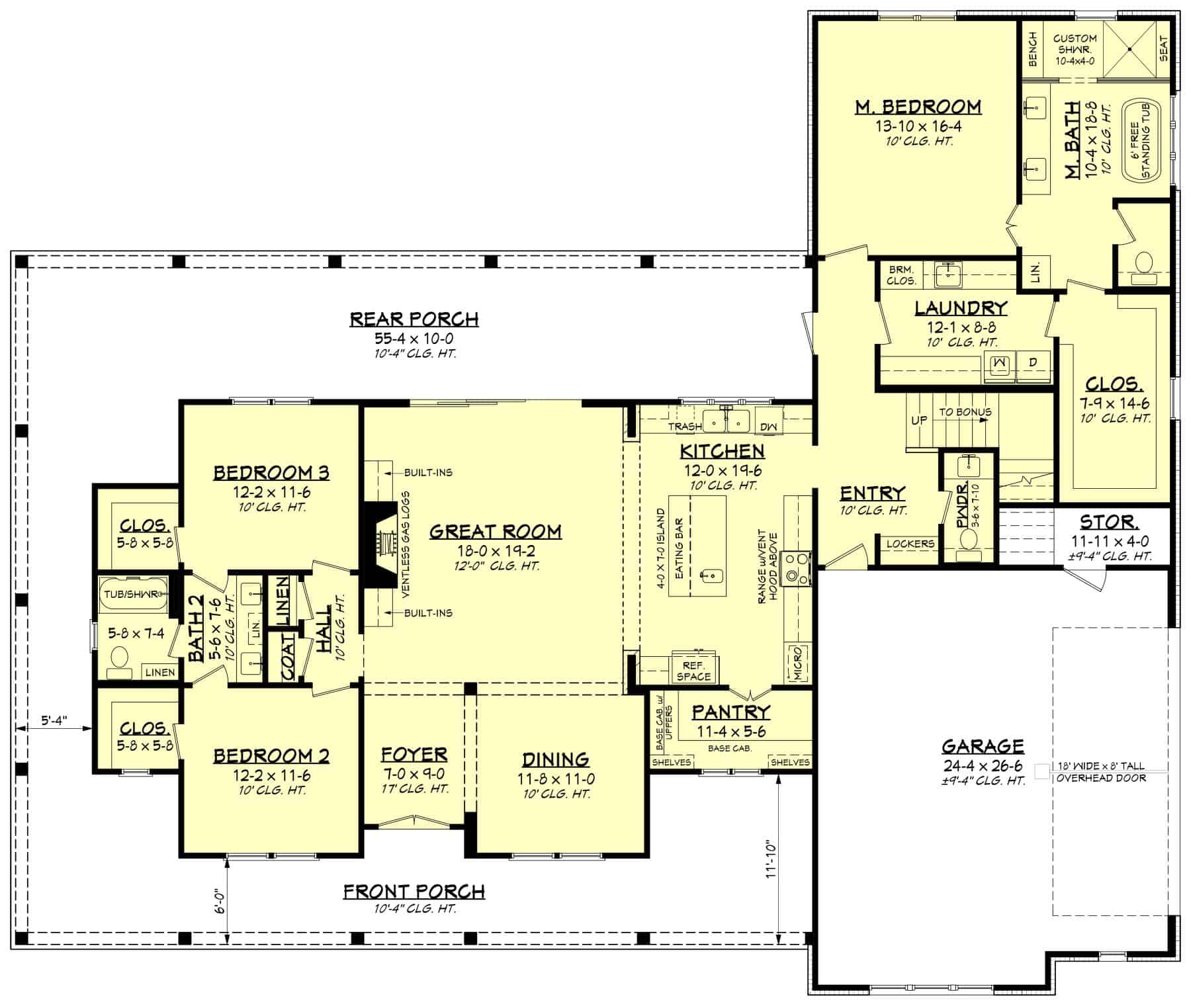 Floor Plan First Story