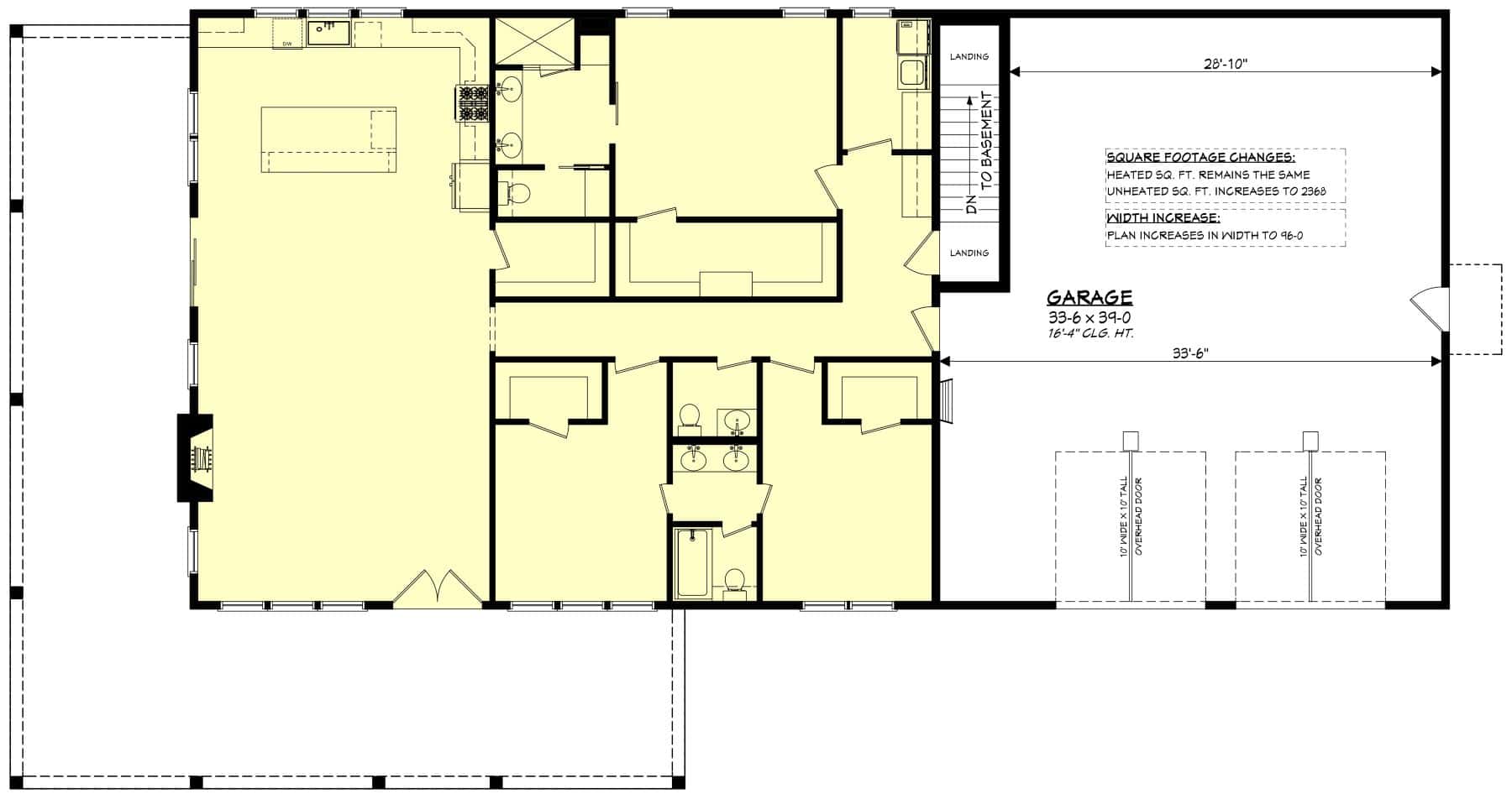 Basement Option Stair Location