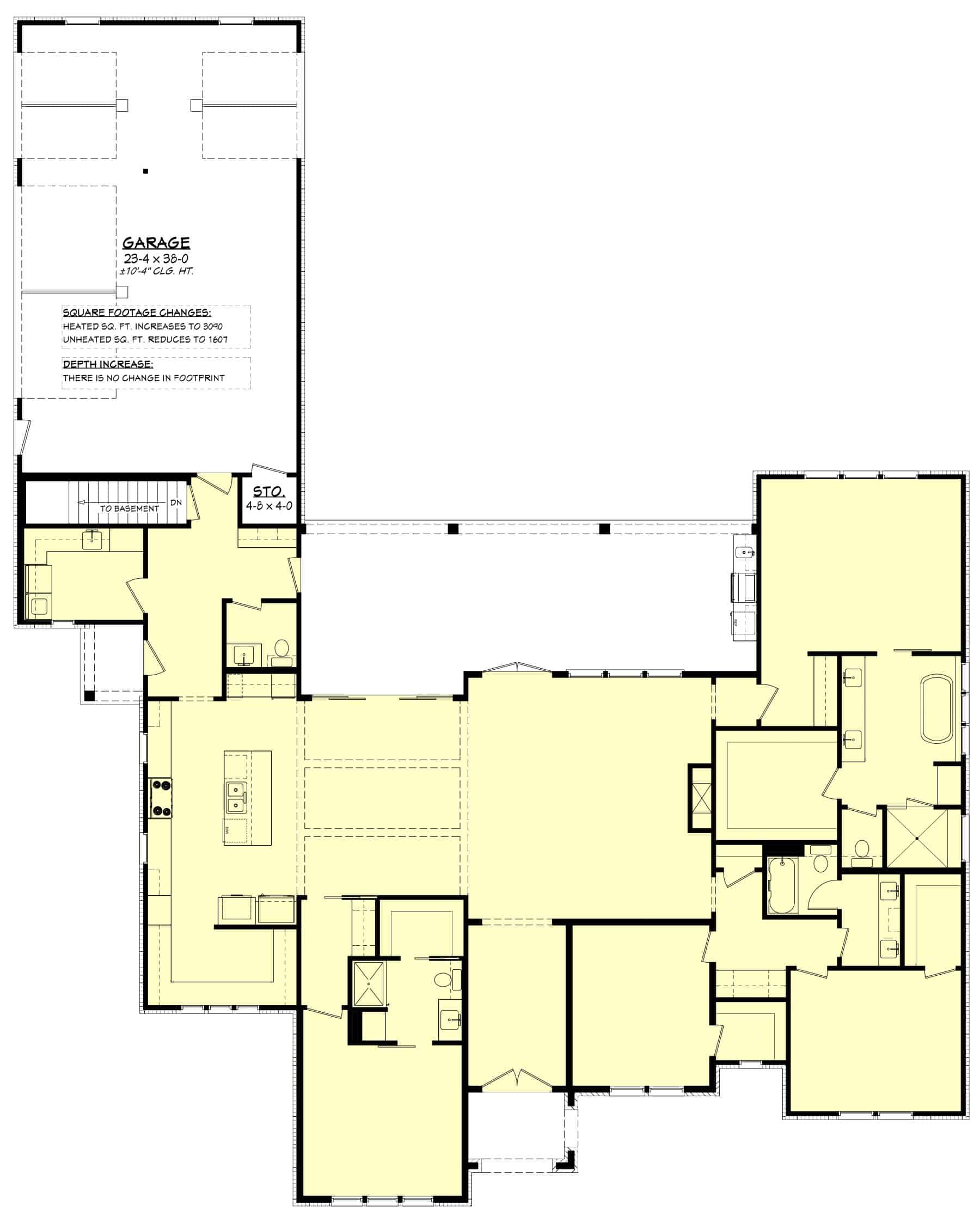Basement Option Stair Location
