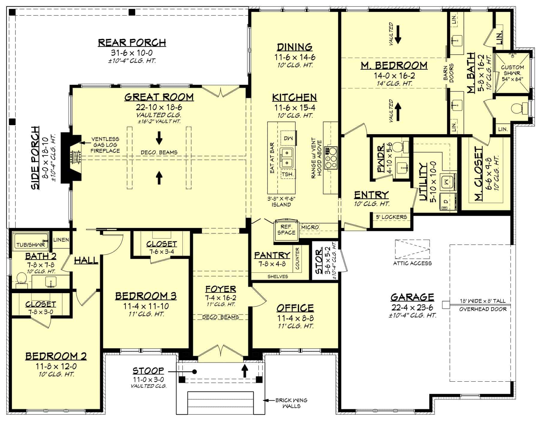 Floor Plan First Story
