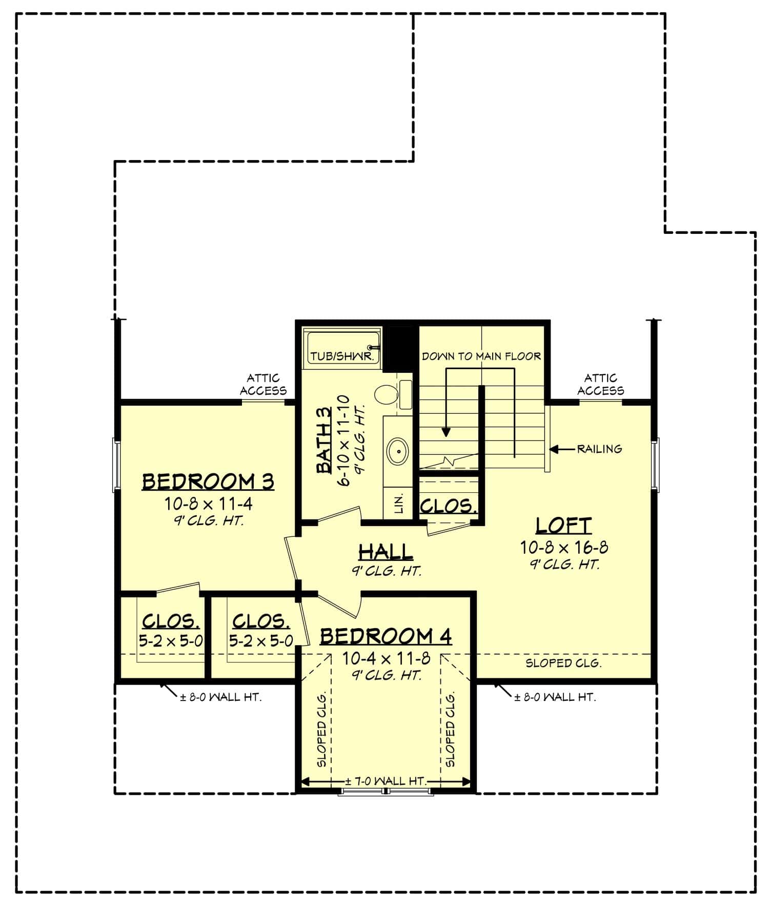 Floor Plan Second Story