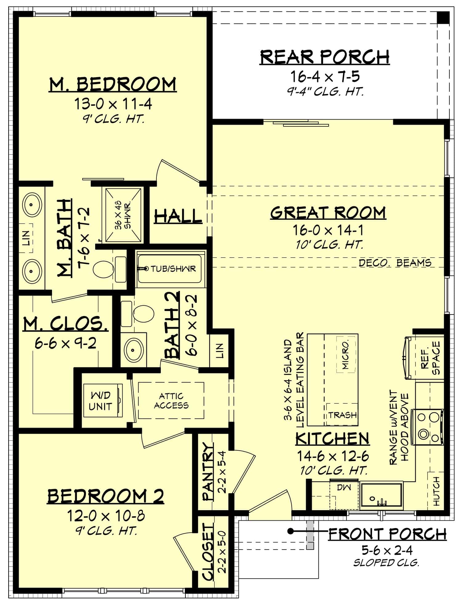 Floor Plan First Story