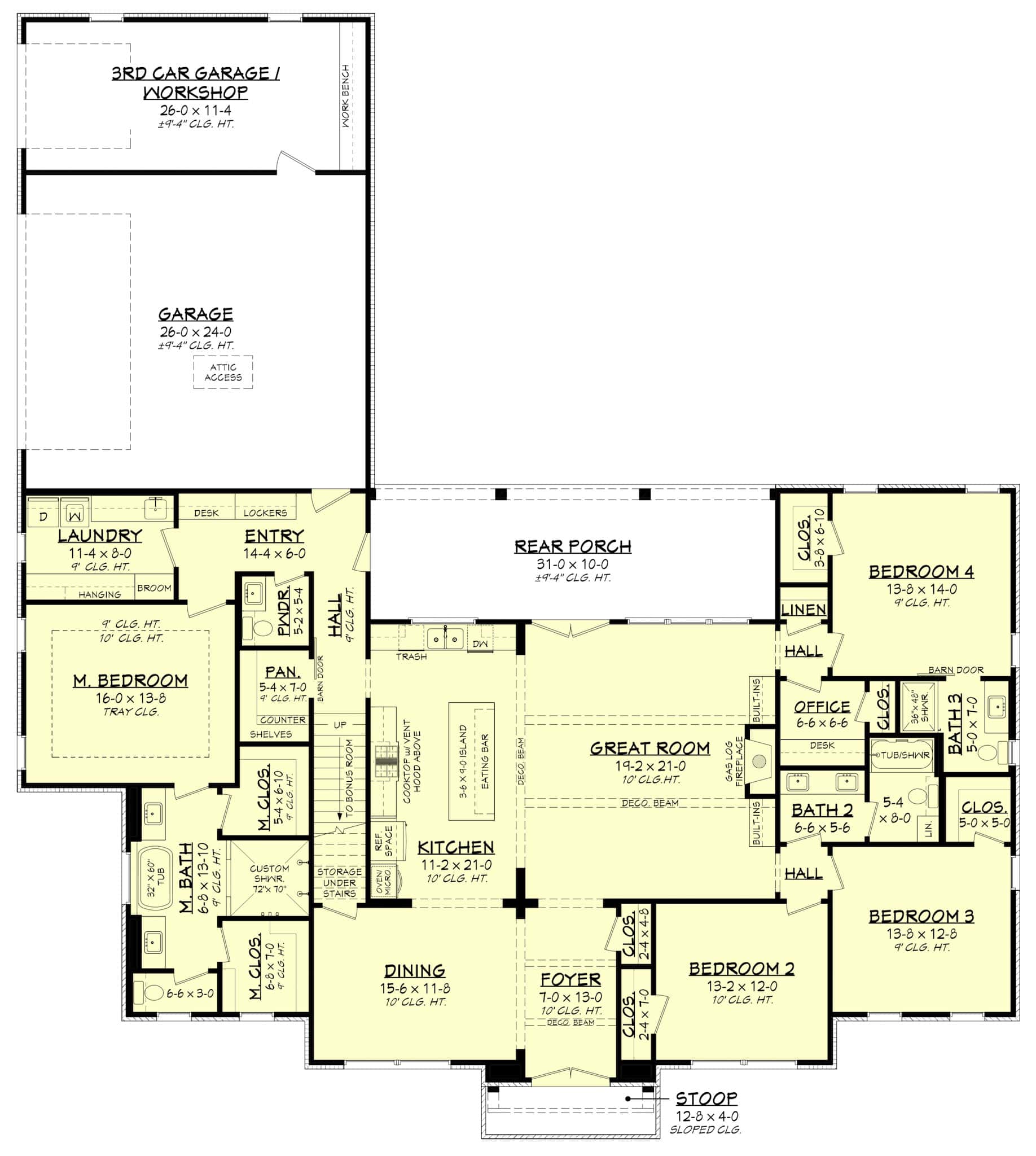 Floor Plan First Story