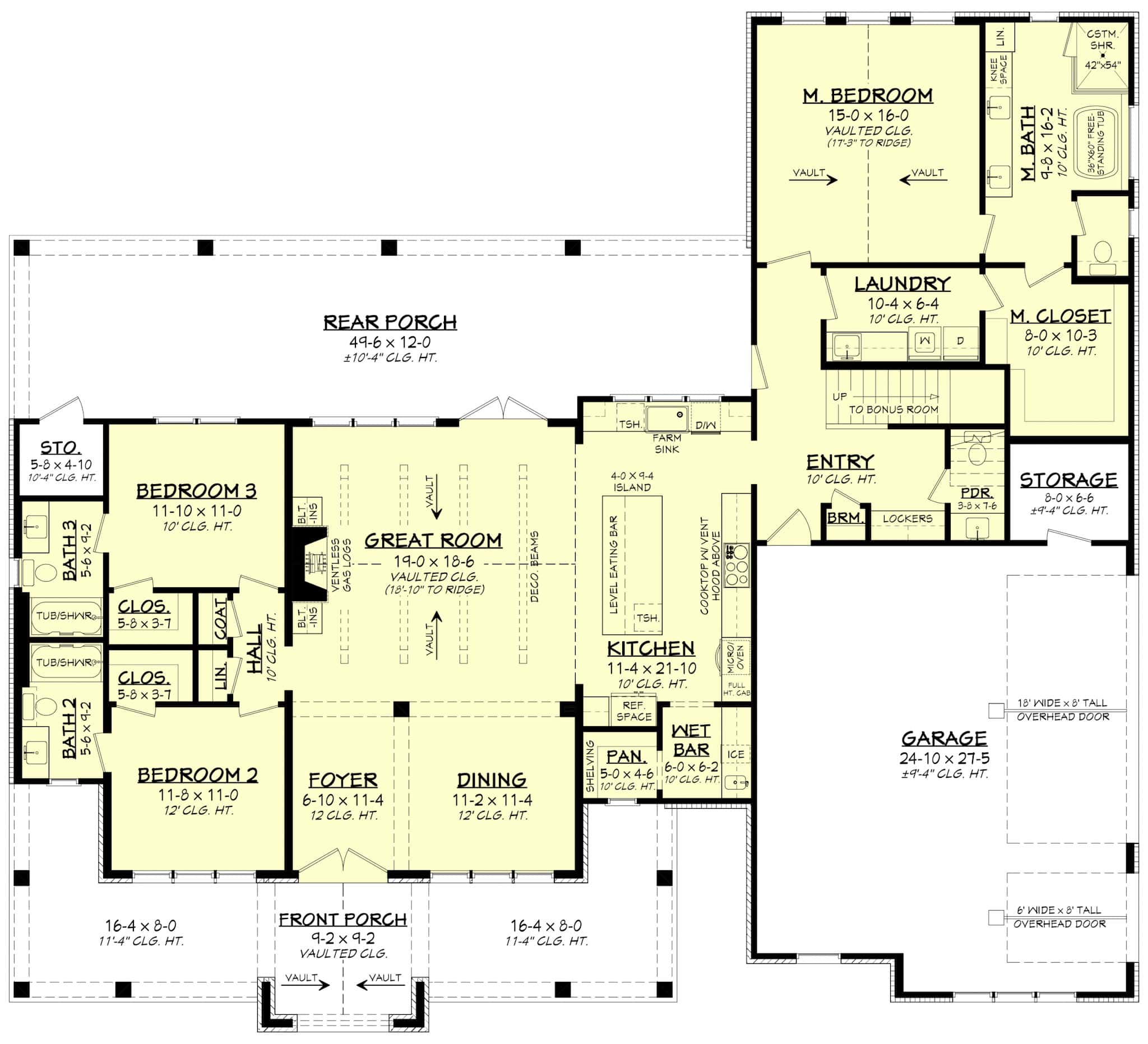 Floor Plan First Story