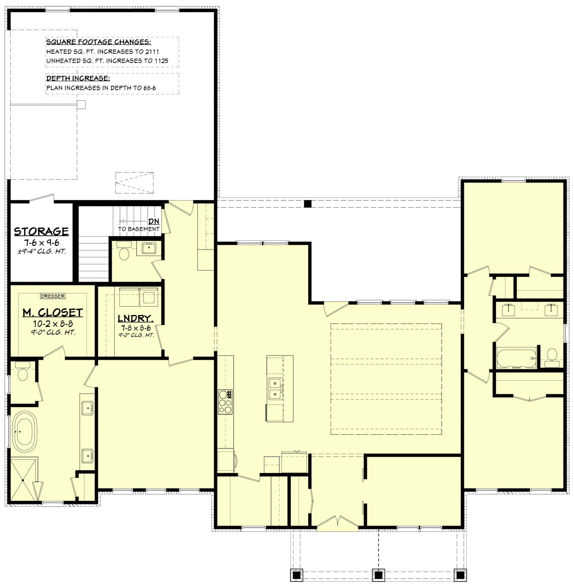 Basement Option Stair Location