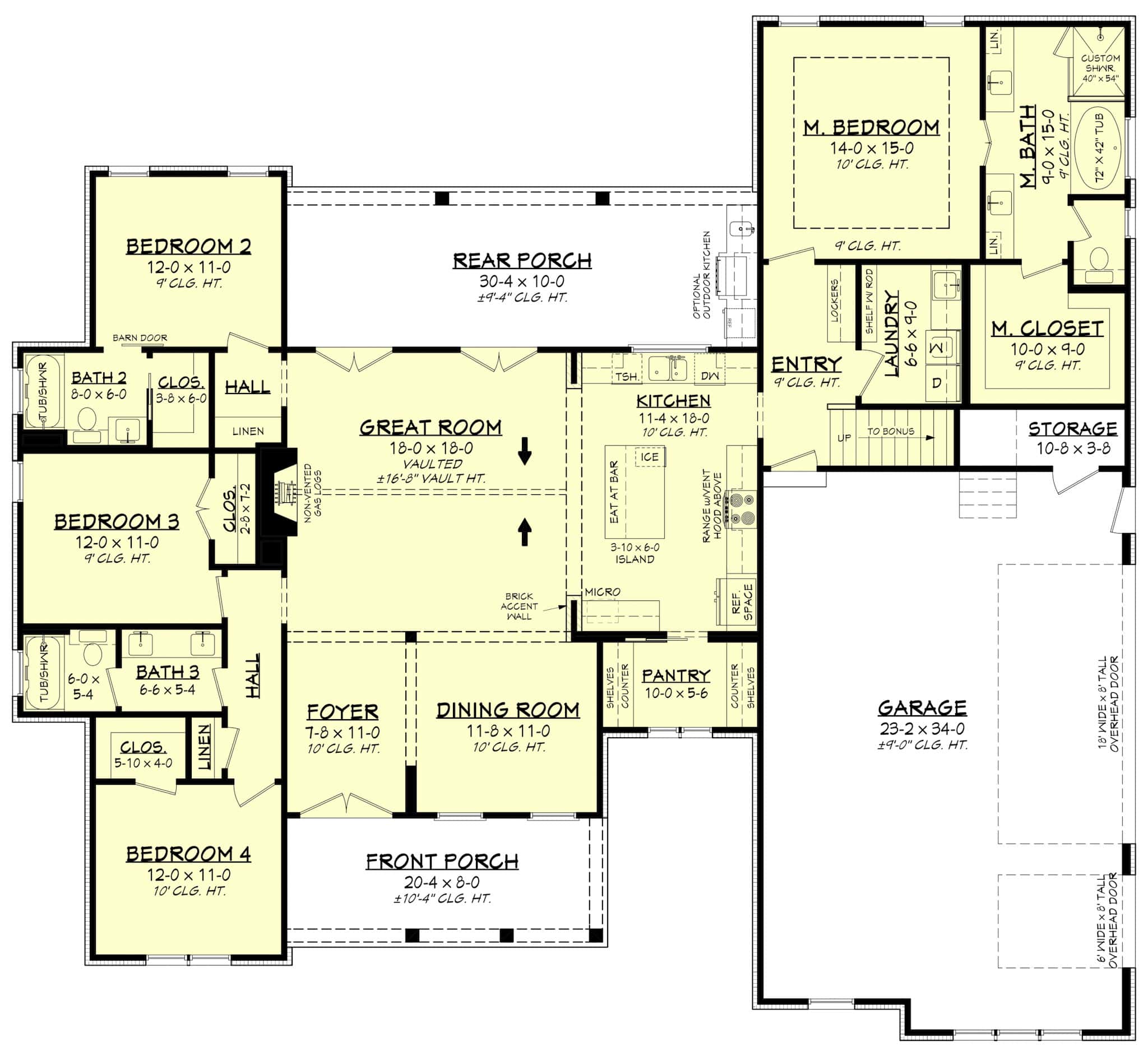 Floor Plan First Story