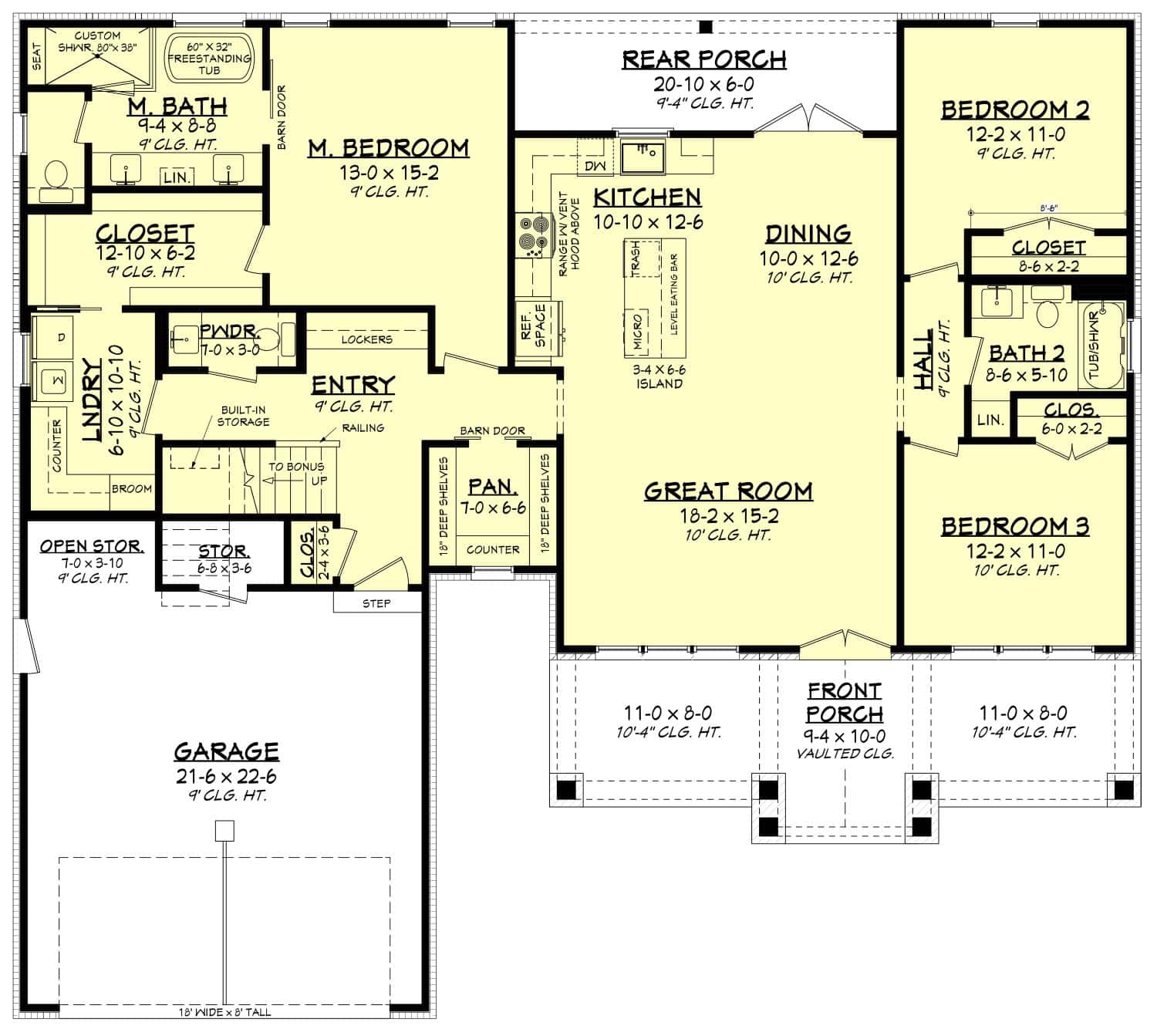 Floor Plan First Story