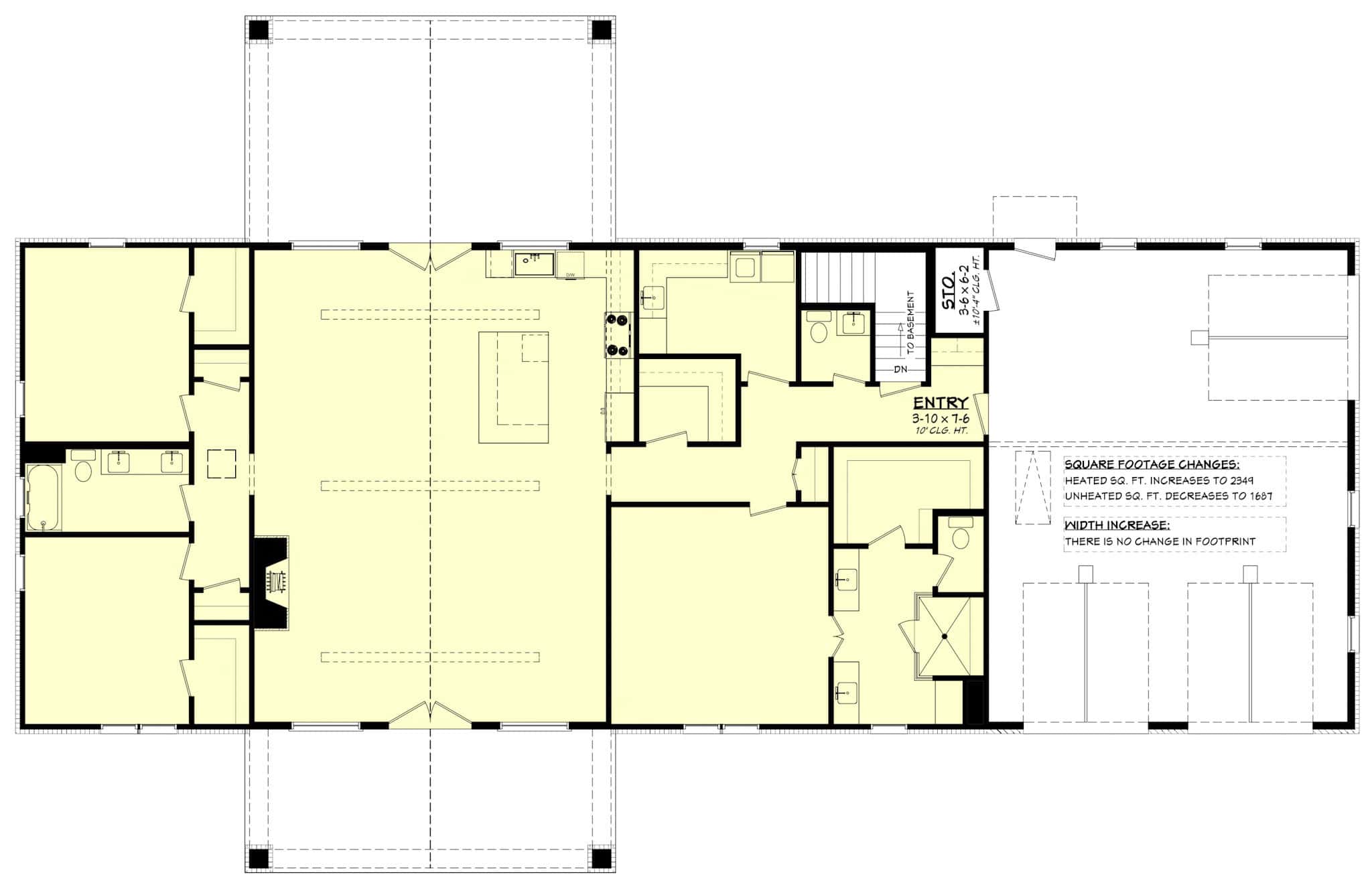Basement Option Stair Location