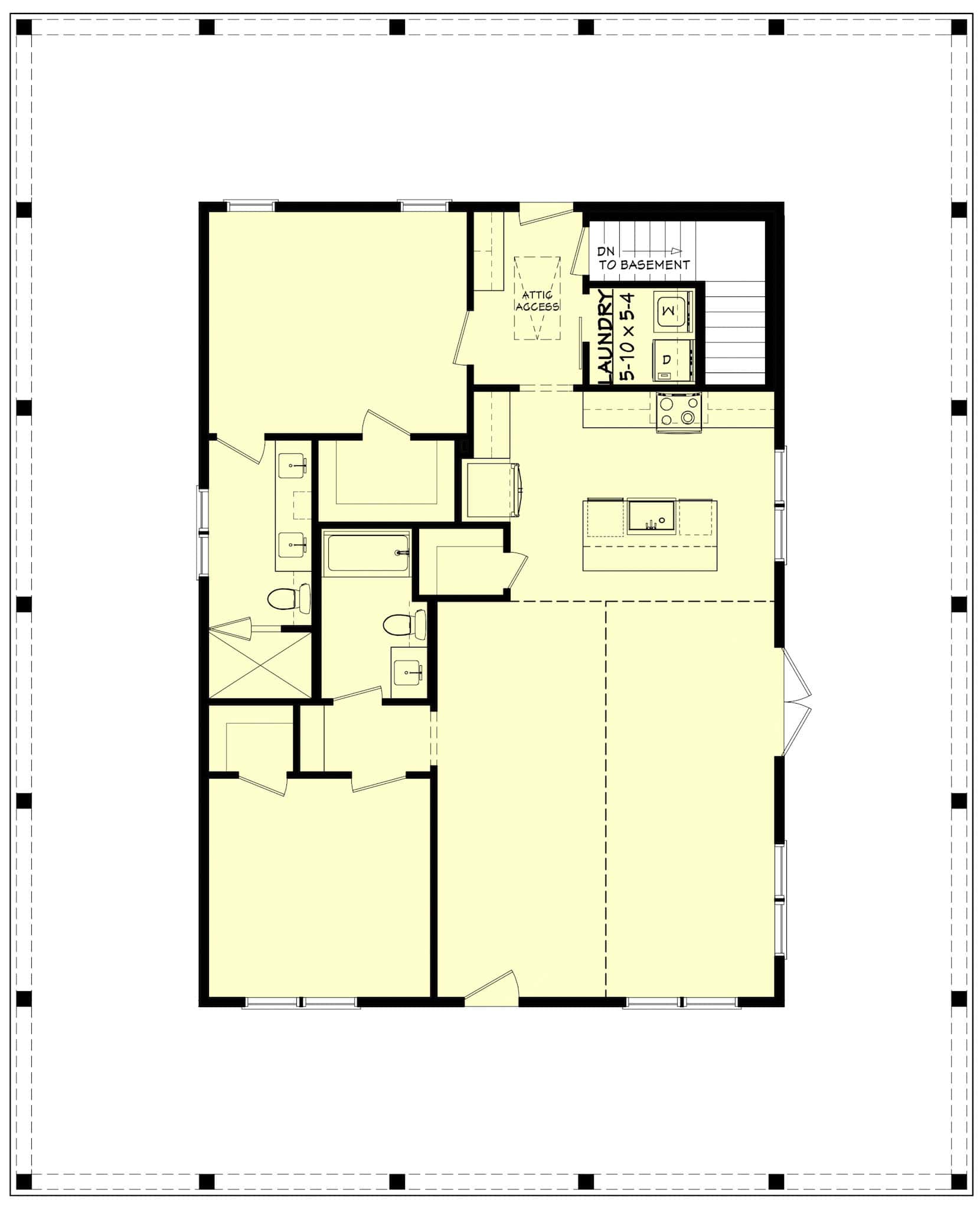 Basement Option Stair Location