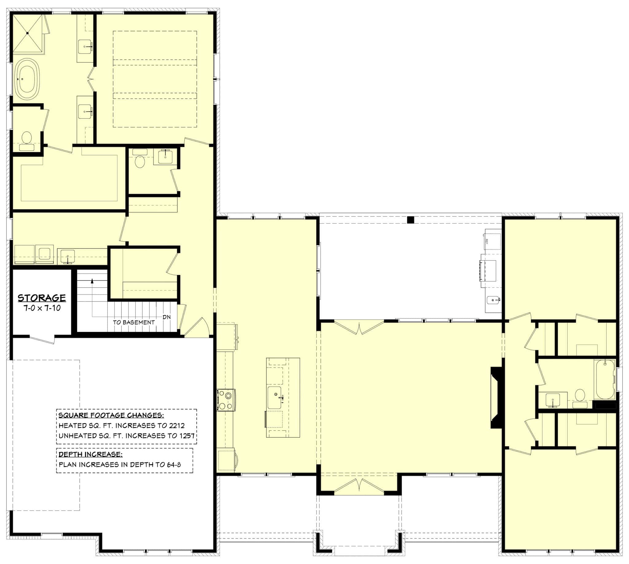 Basement Option Stair Location
