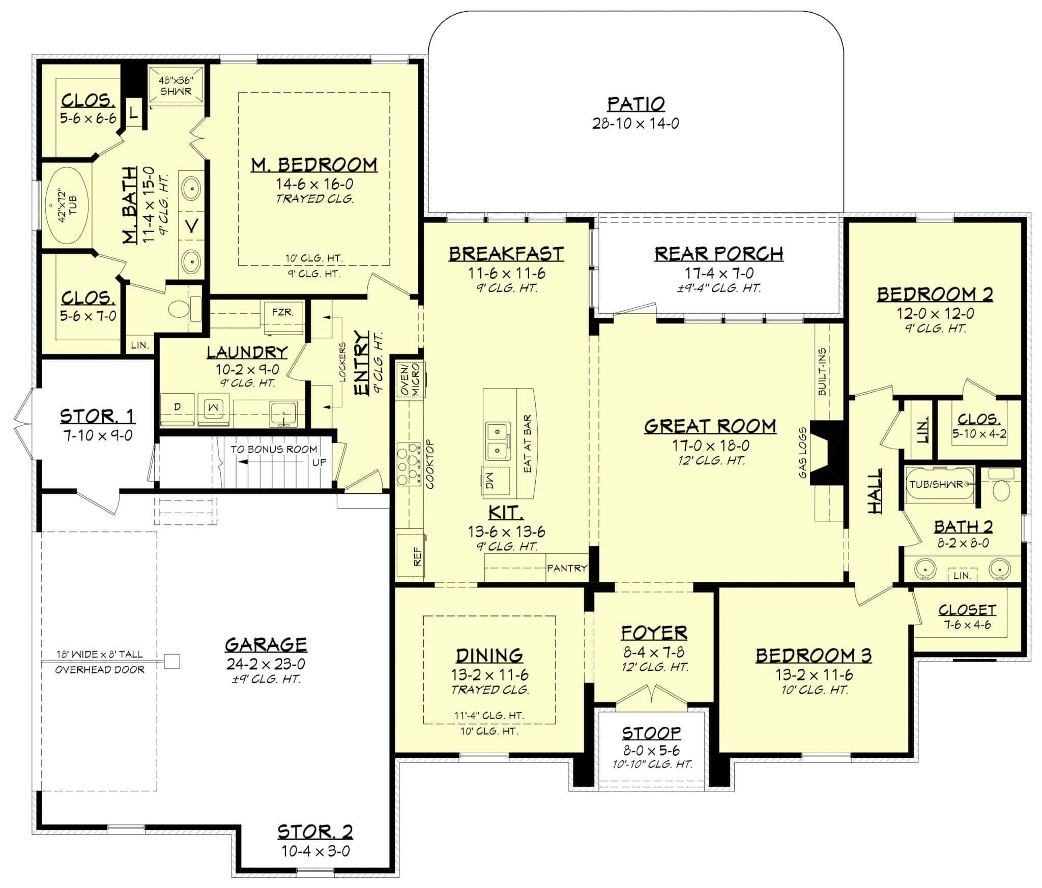 Floor Plan First Story