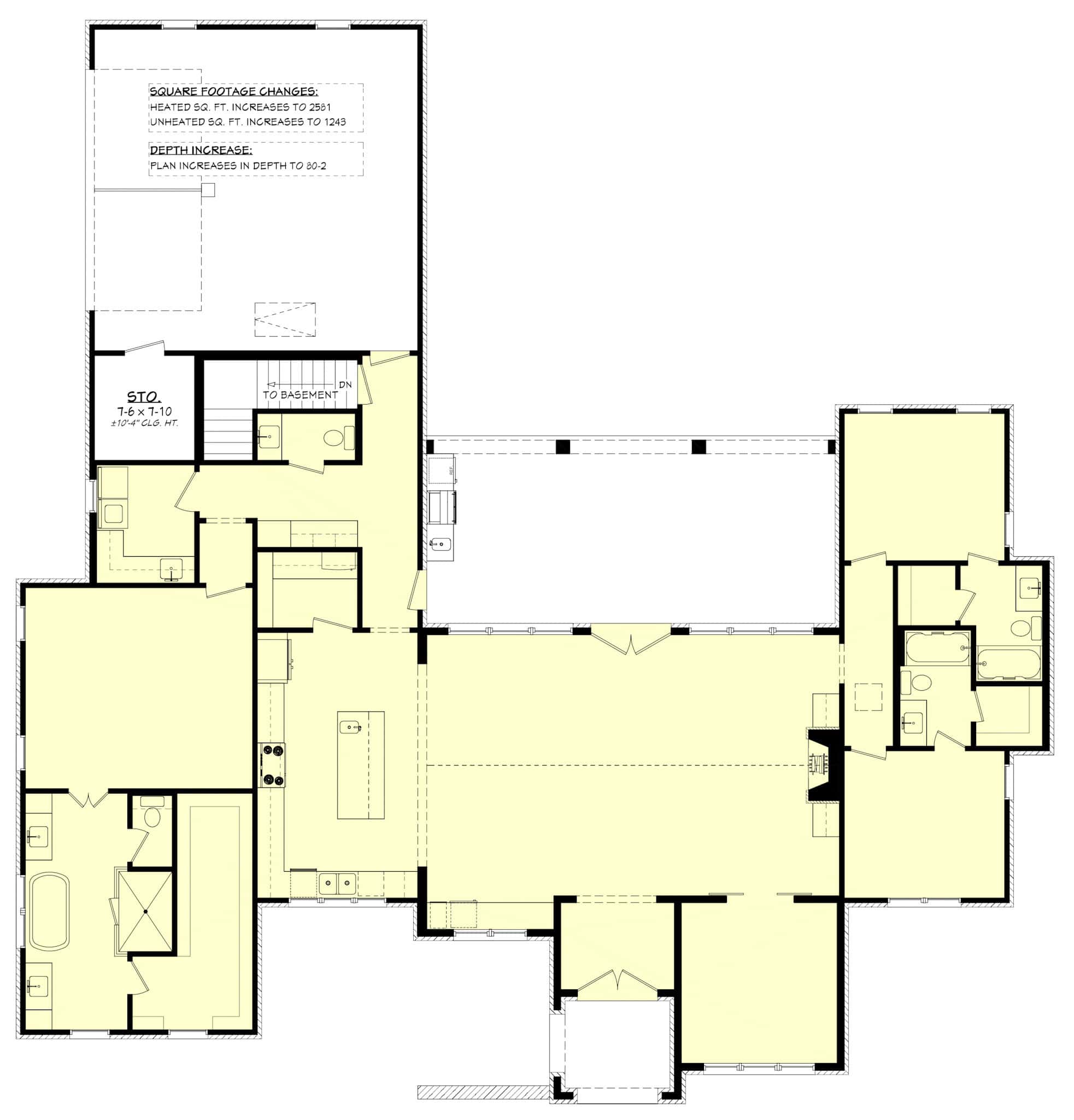 Basement Option Stair Location