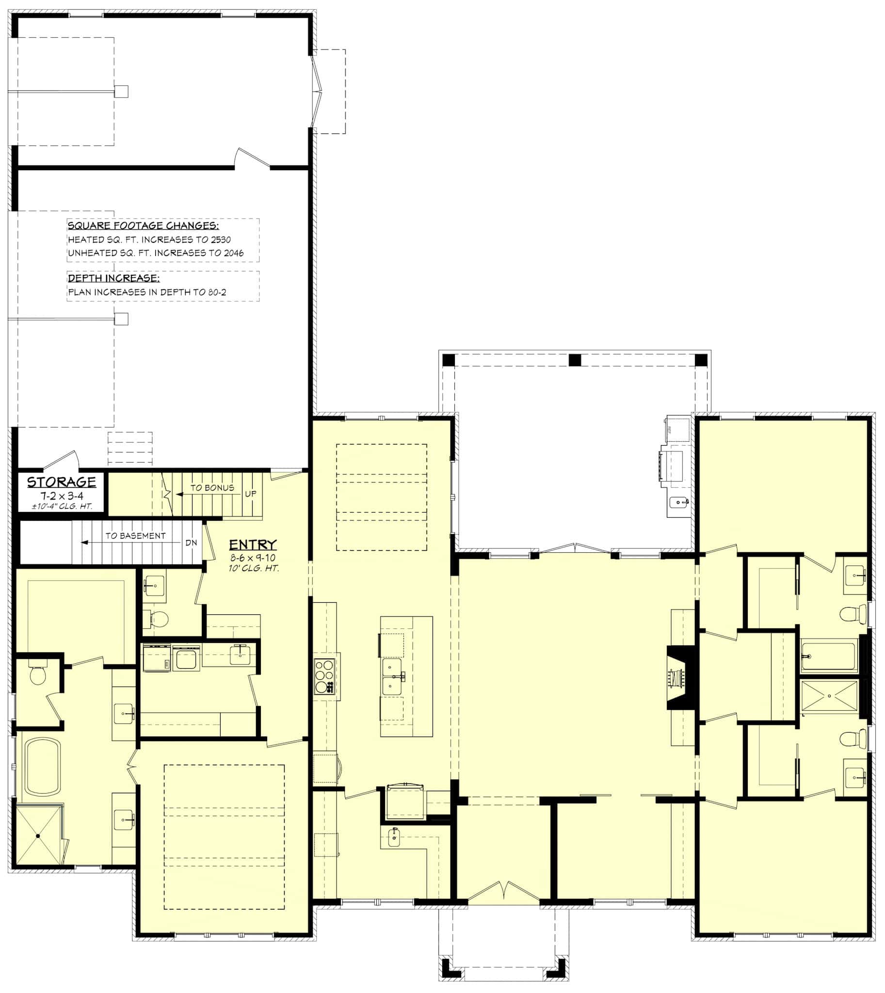 Basement Option Stair Location