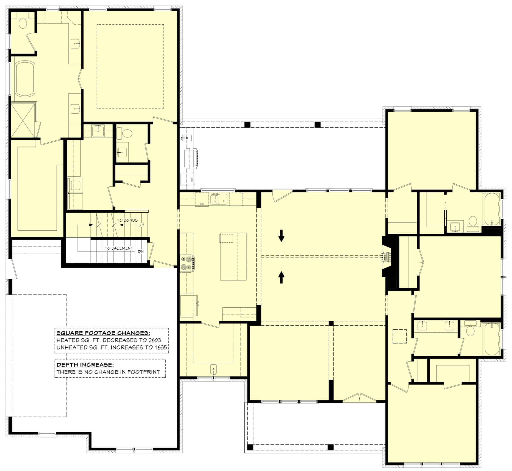 Basement Option Stair Location