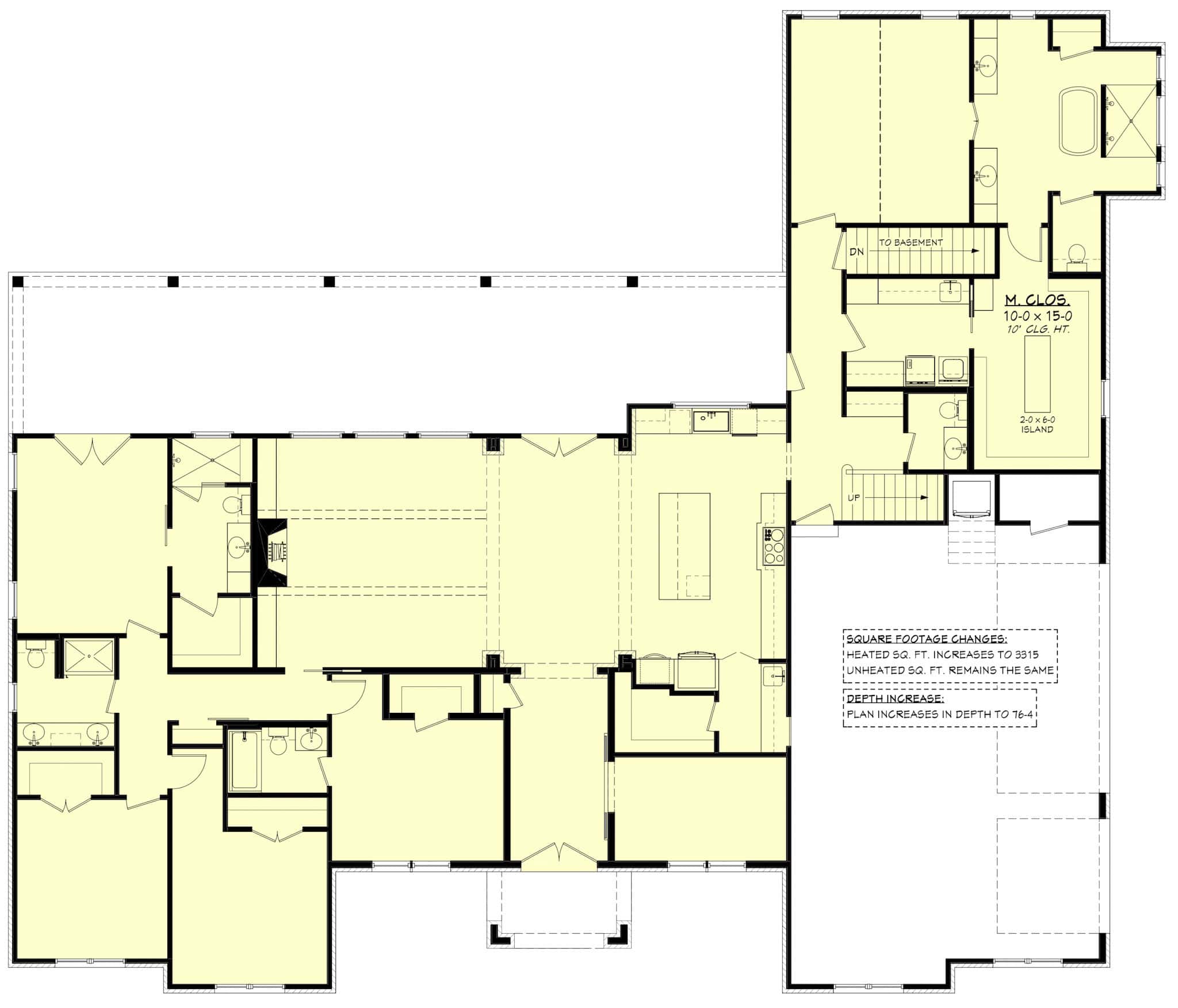 Basement Option Stair Location