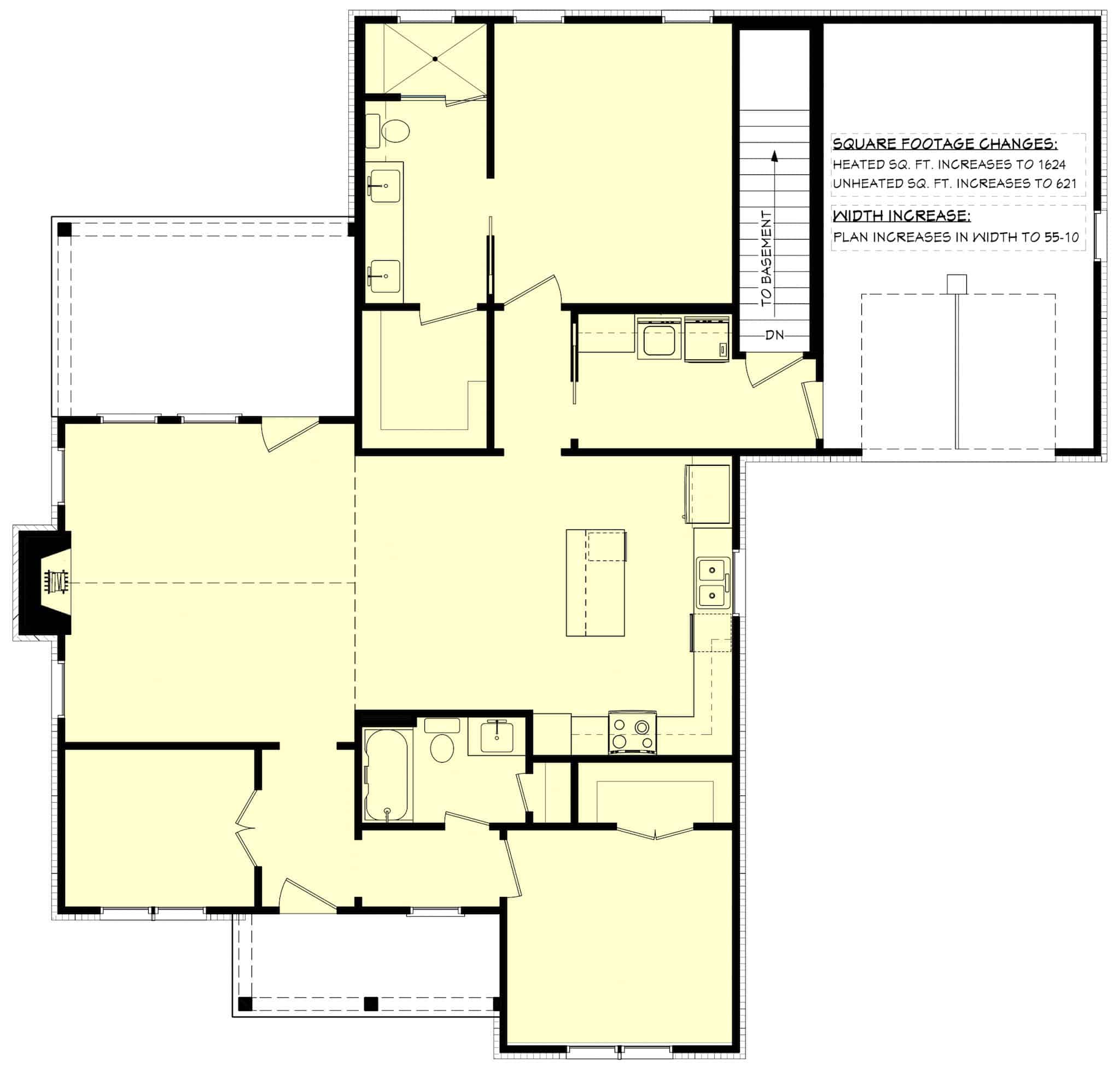 Basement Option Stair Location