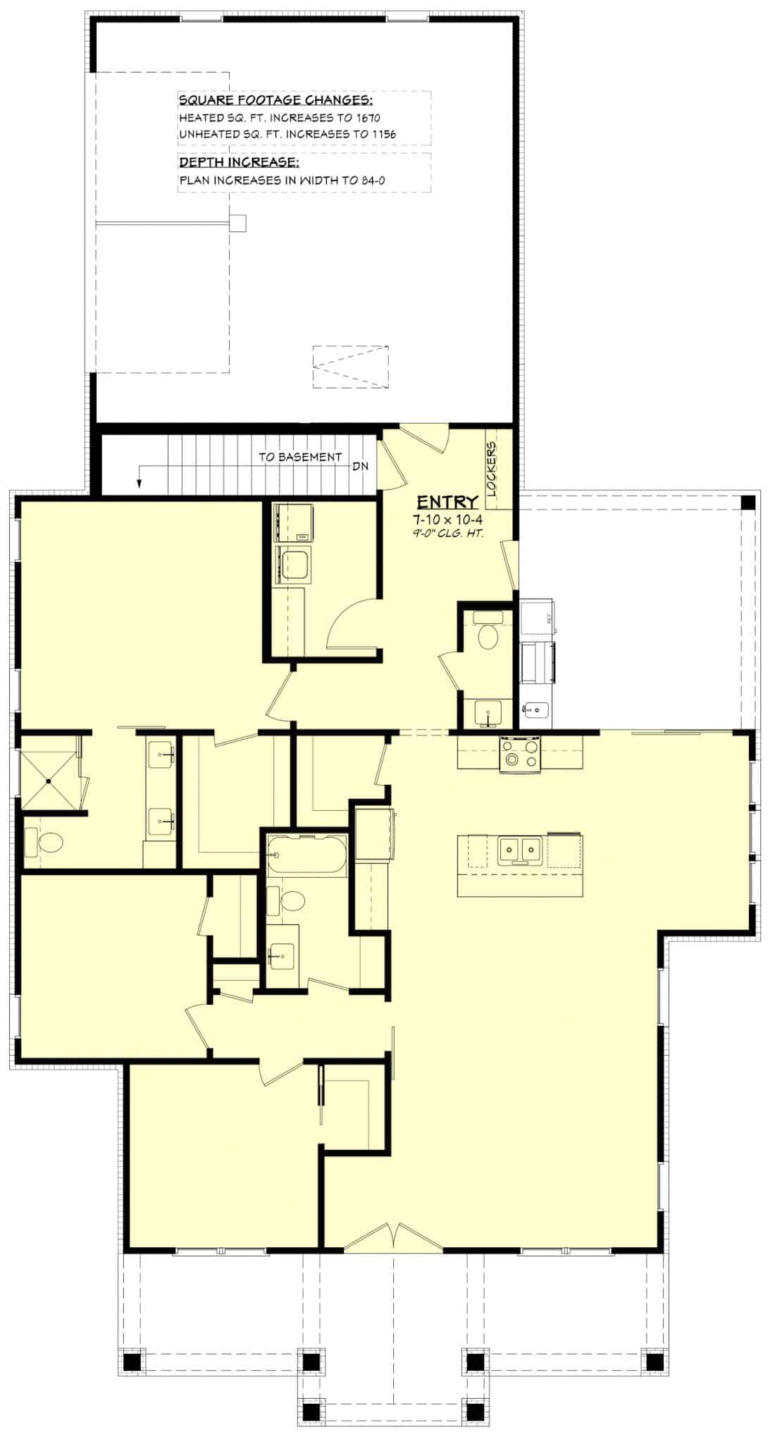 Basement Option Stair Location