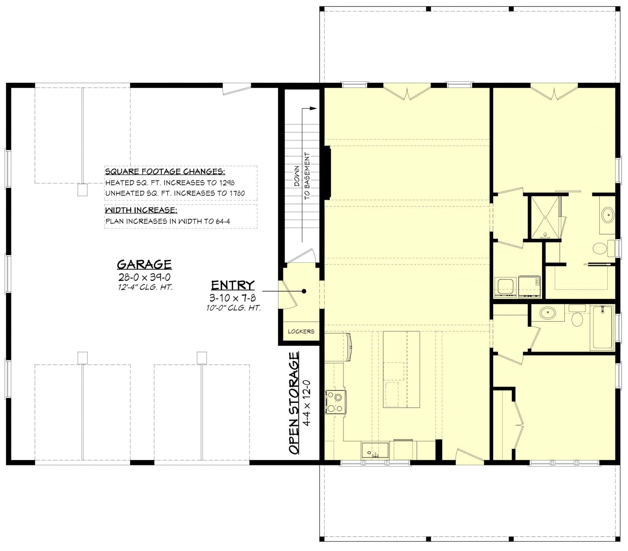 Basement Option Stair Location
