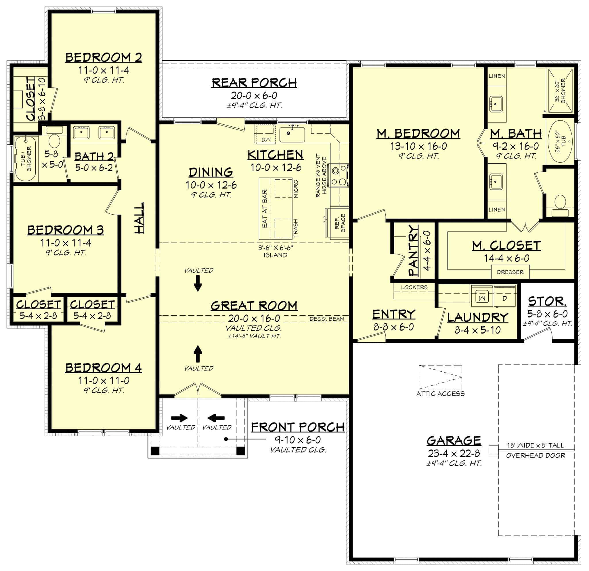Floor Plan First Story